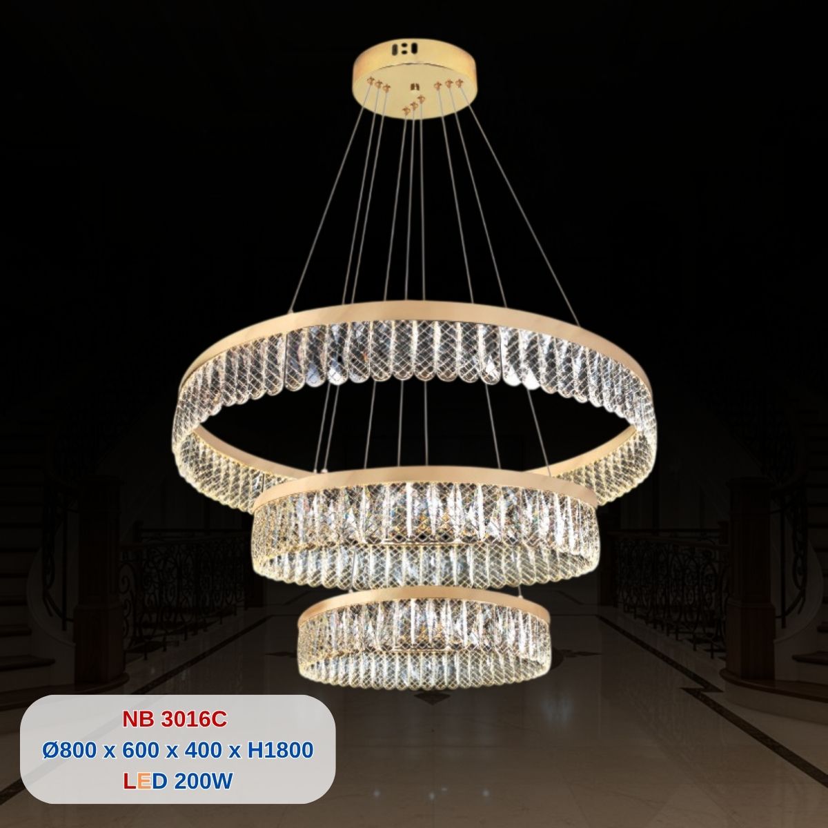 Vì Sao Đèn Chùm Là Lựa Chọn Hàng Đầu Trong Trang Trí Nội Thất?