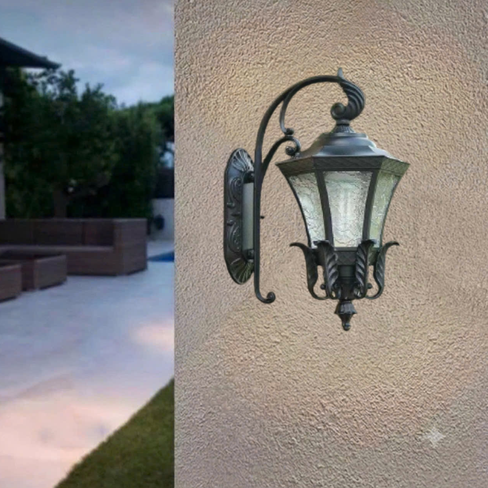 ĐÈN TƯỜNG CỔNG (D230mm x H500mm) TD-68