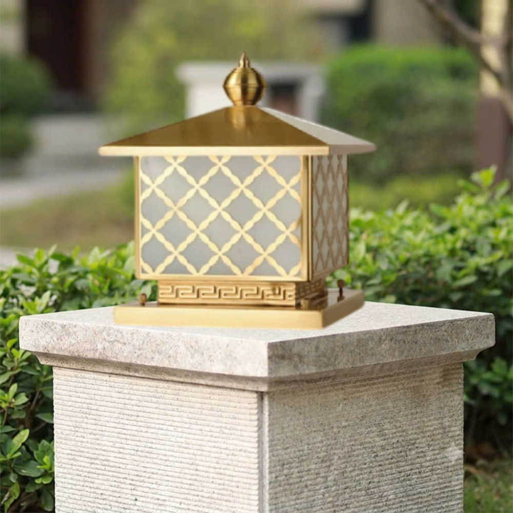 ĐÈN TRỤ CỔNG (D400mm x R400mm) TD-23