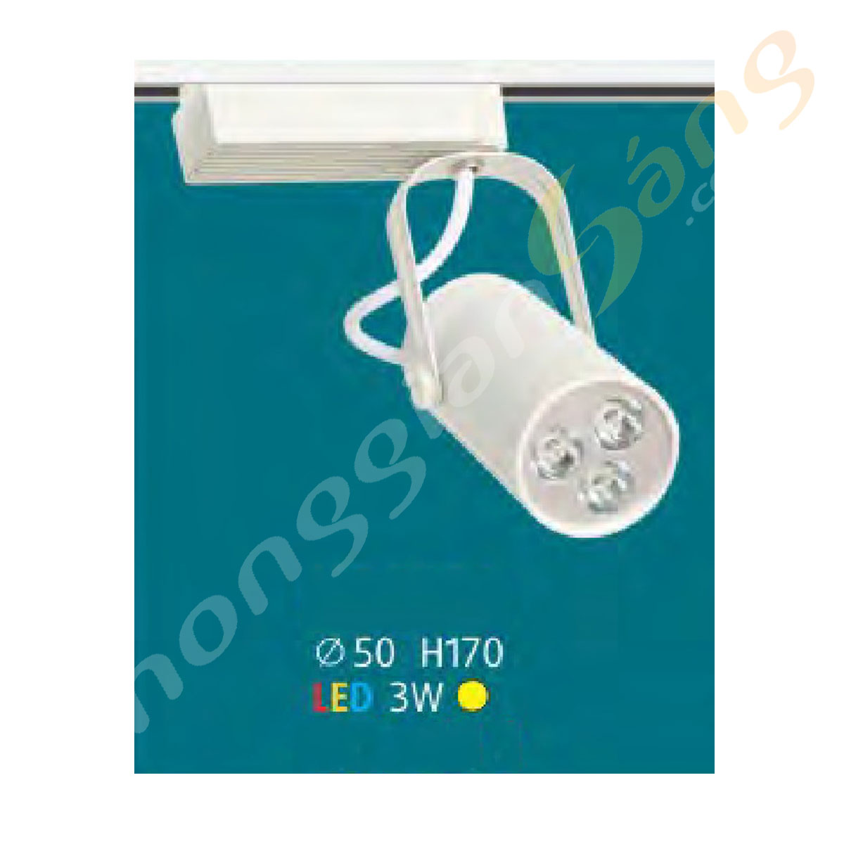 ĐÈN CHIẾU ĐIỂM (D50mm x H170mm) KGP-012A