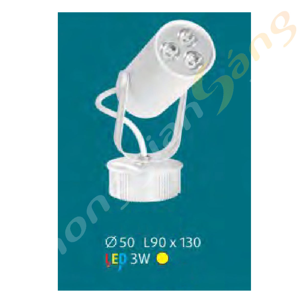 ĐÈN CHIẾU ĐIỂM (D50mm x L90mm x H130mm) KGP-014A