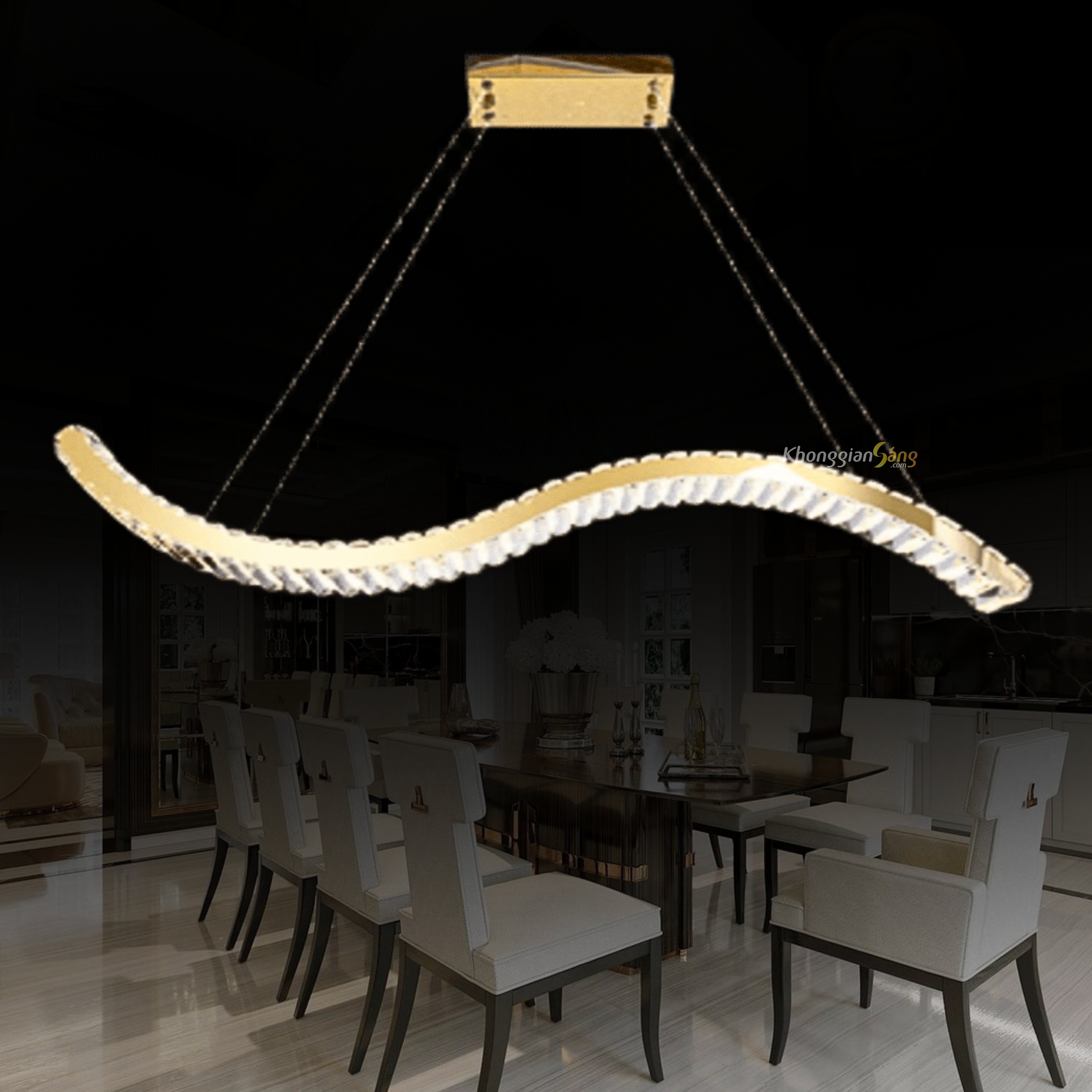 ĐÈN CHÙM THẢ (N1000mm x H1200mm) TH-821-24