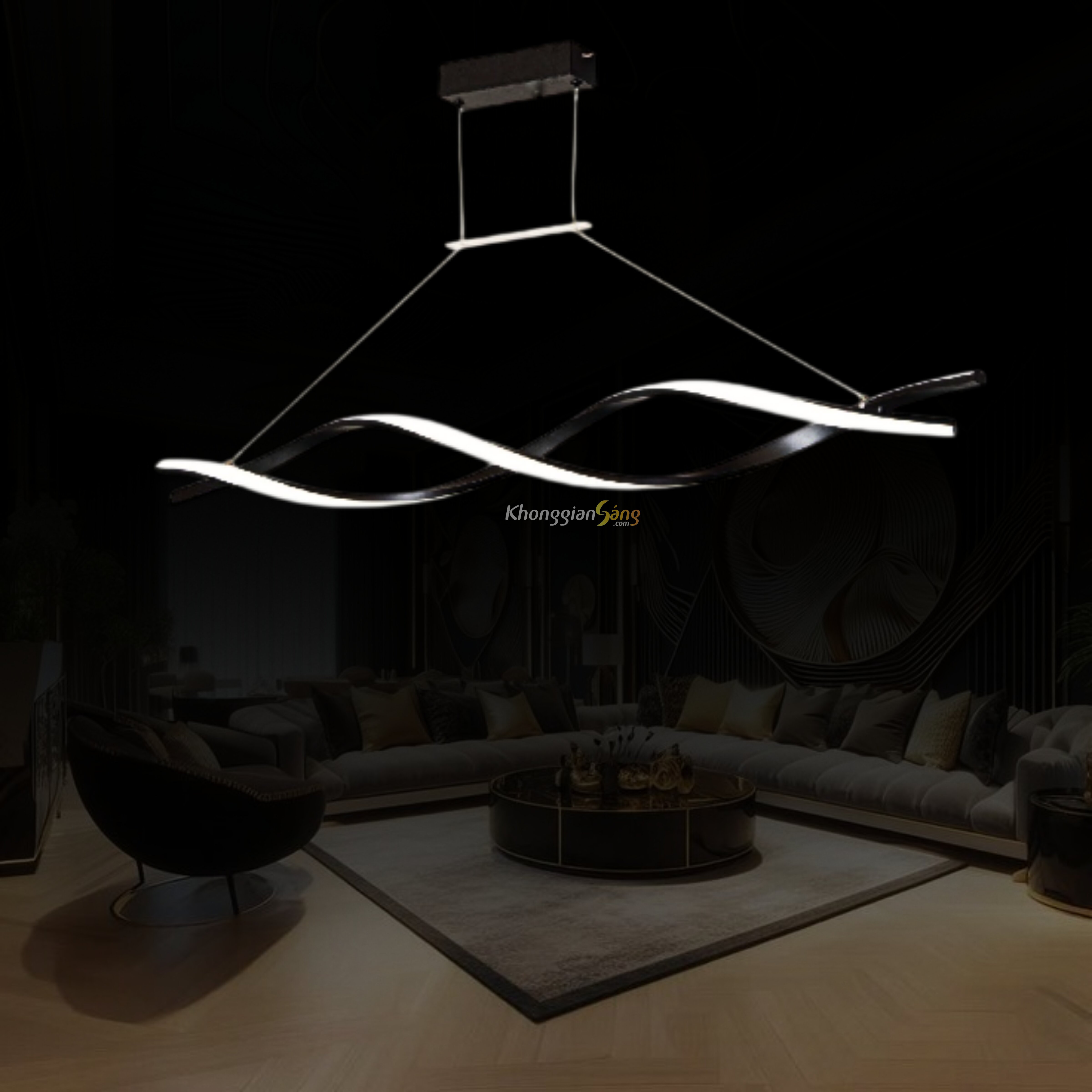 ĐÈN THẢ TRANG TRÍ (N1000mm x H400mm) TH-8302