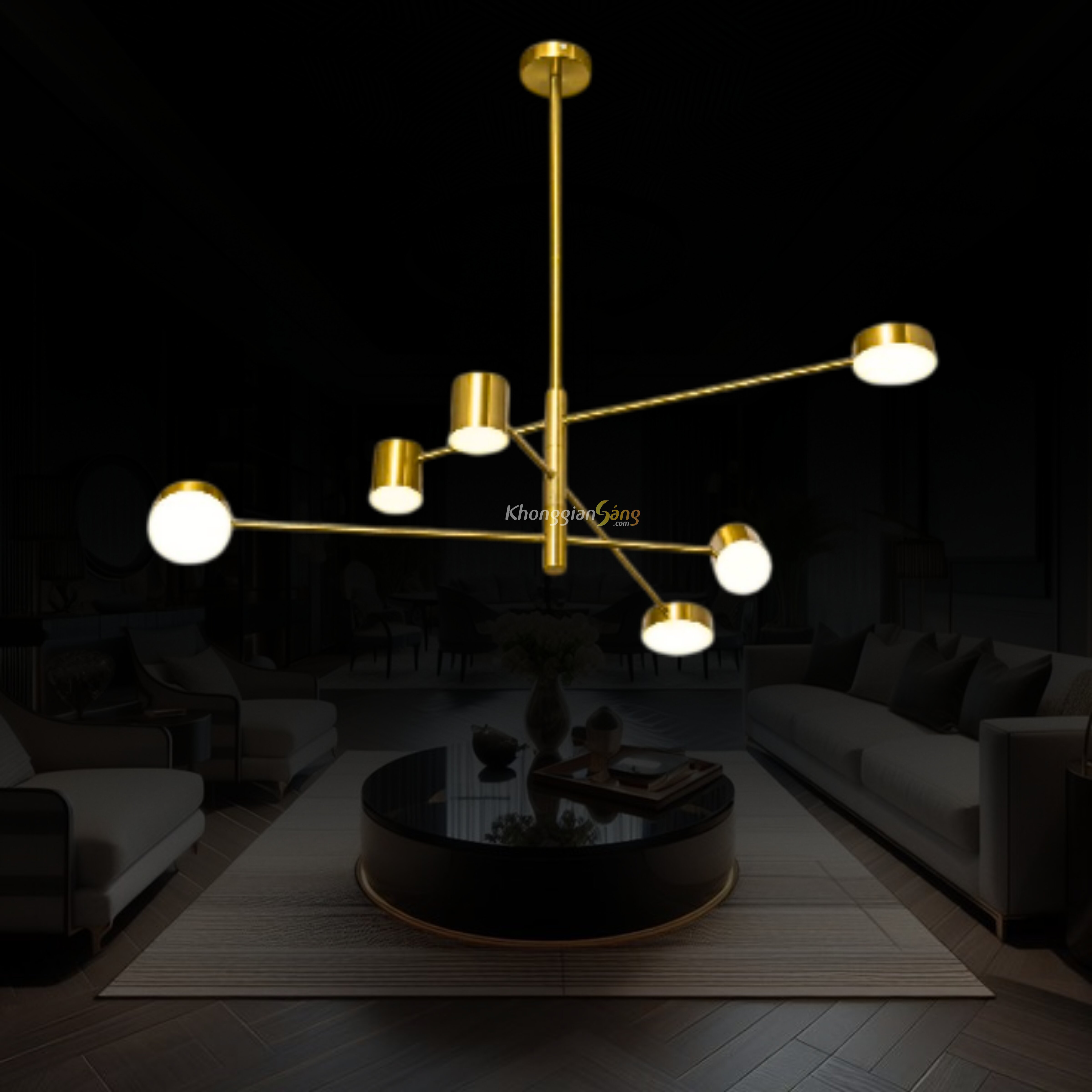 ĐÈN THẢ TRANG TRÍ (D800mm x H800mm) THCN 111-21