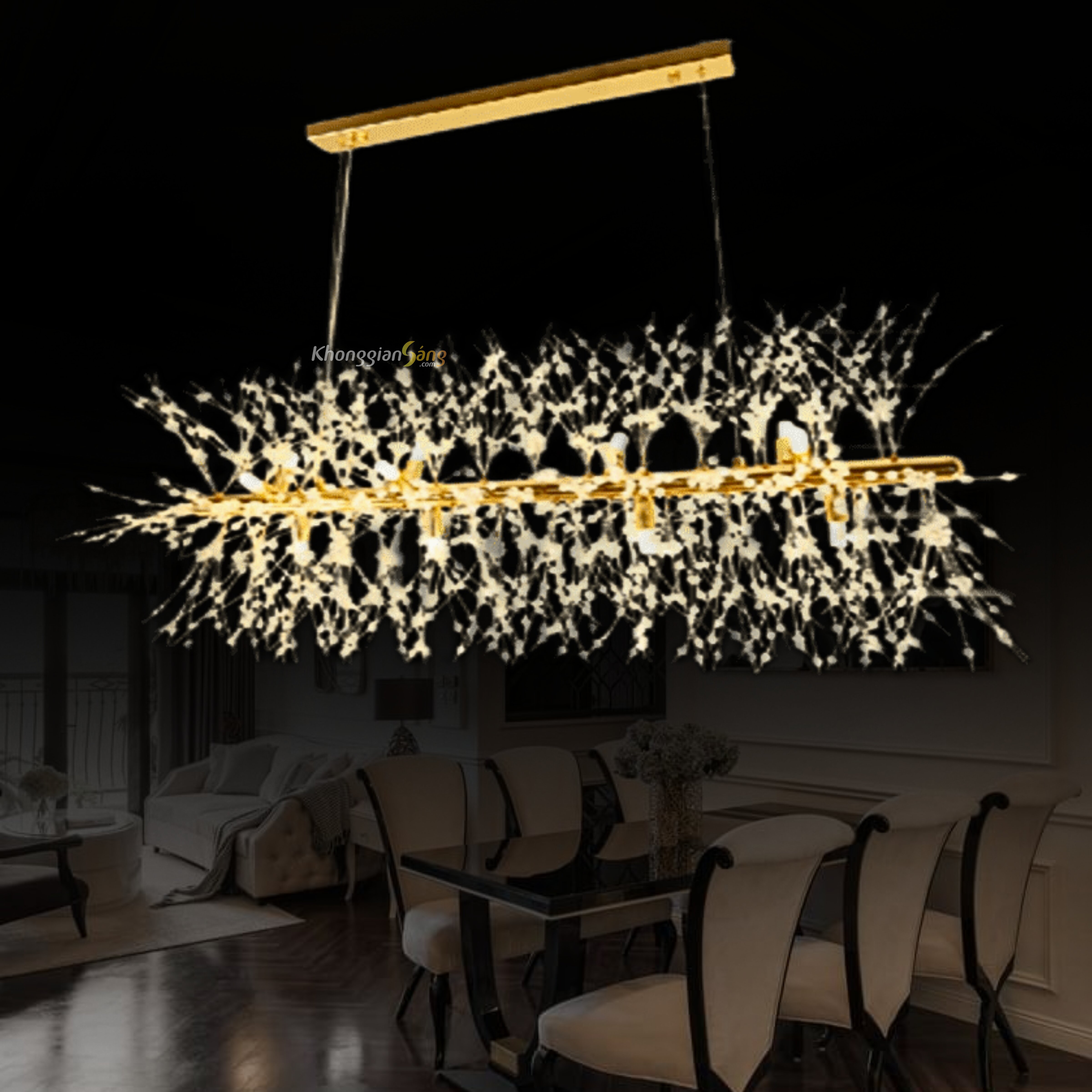 ĐÈN CHÙM THẢ (N900mm x H500mm) TH-21A-20