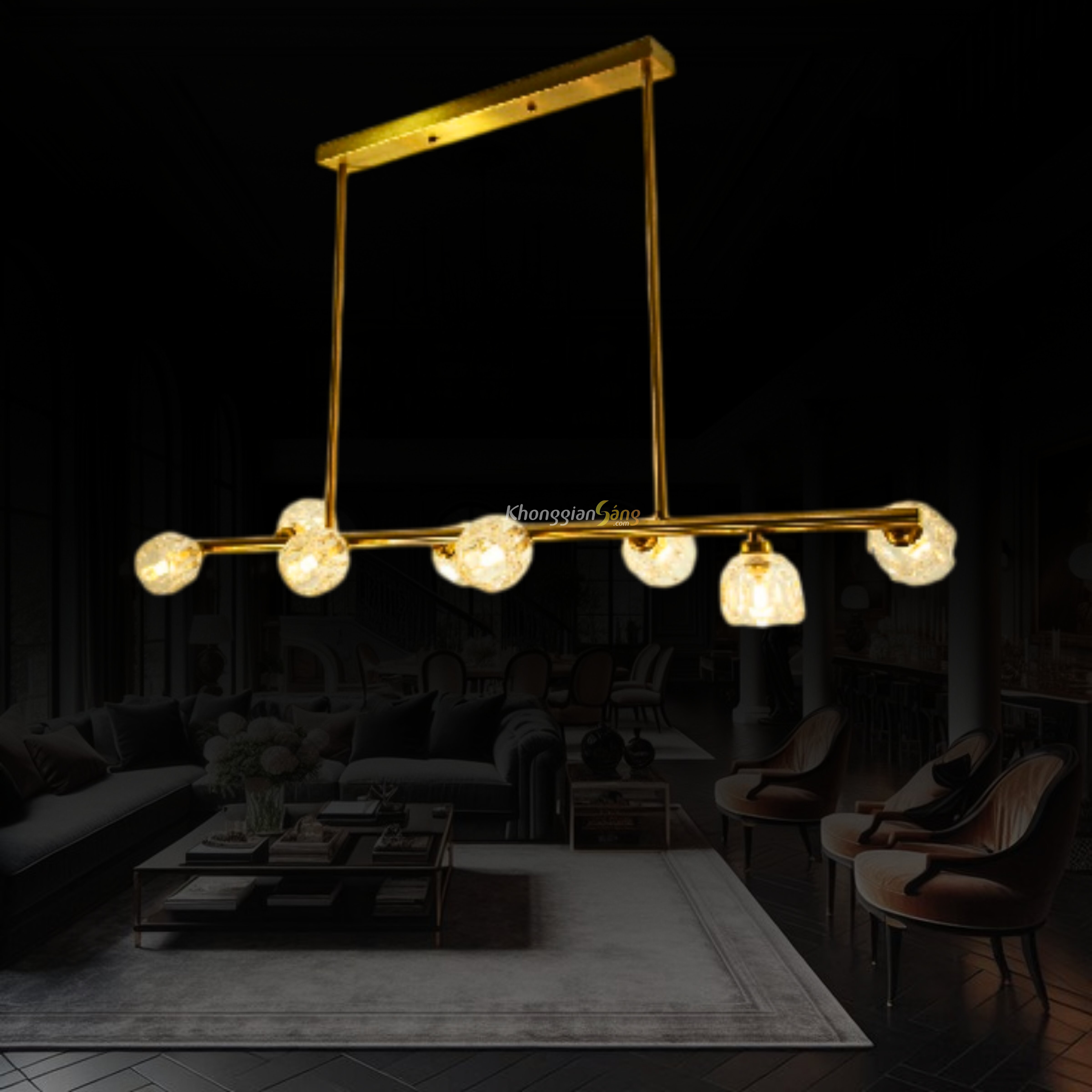 ĐÈN THẢ TRANG TRÍ (D1000mm x H650mm) THCN 237