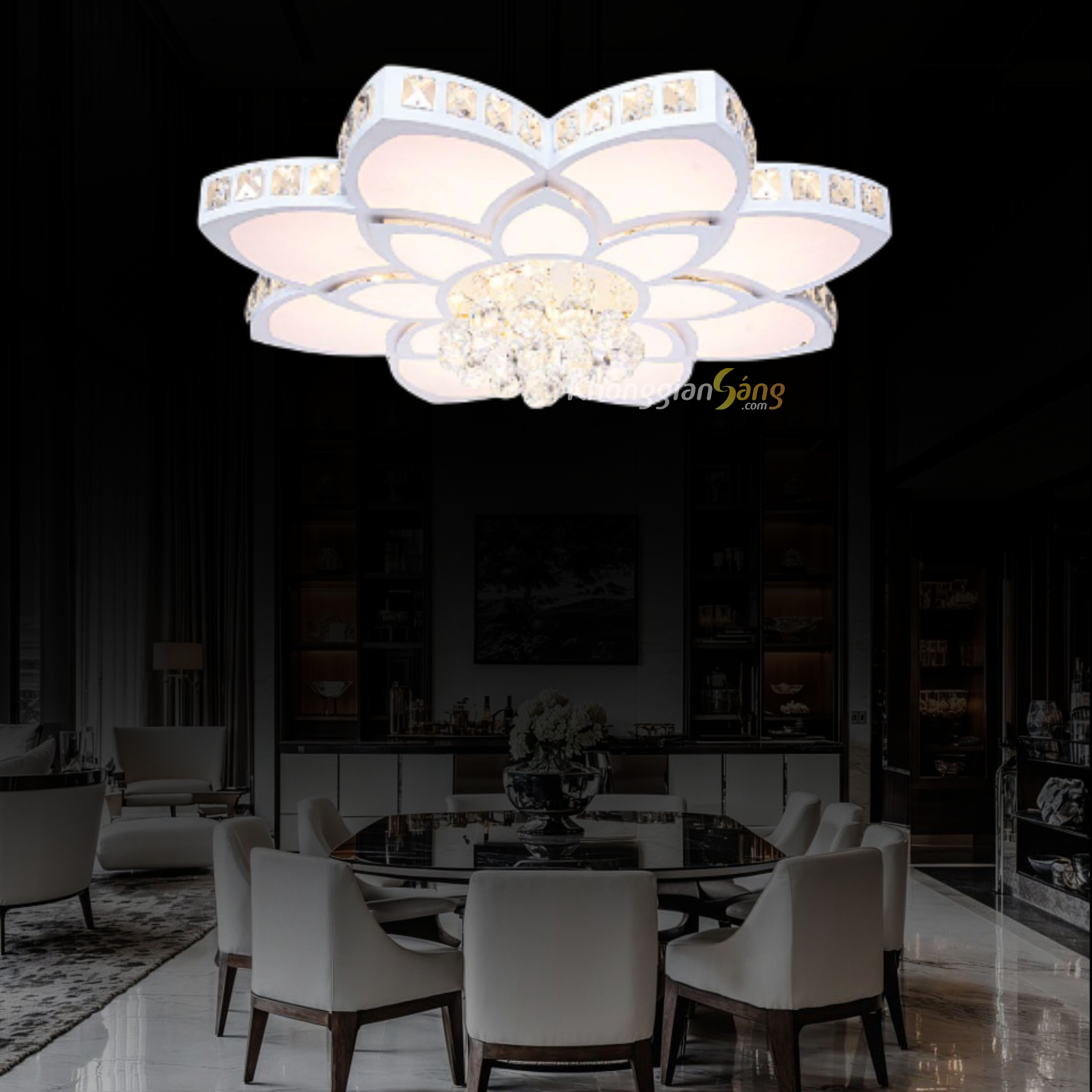 ĐÈN ỐP TRẦN (D750mm x H180mm) MO-9003