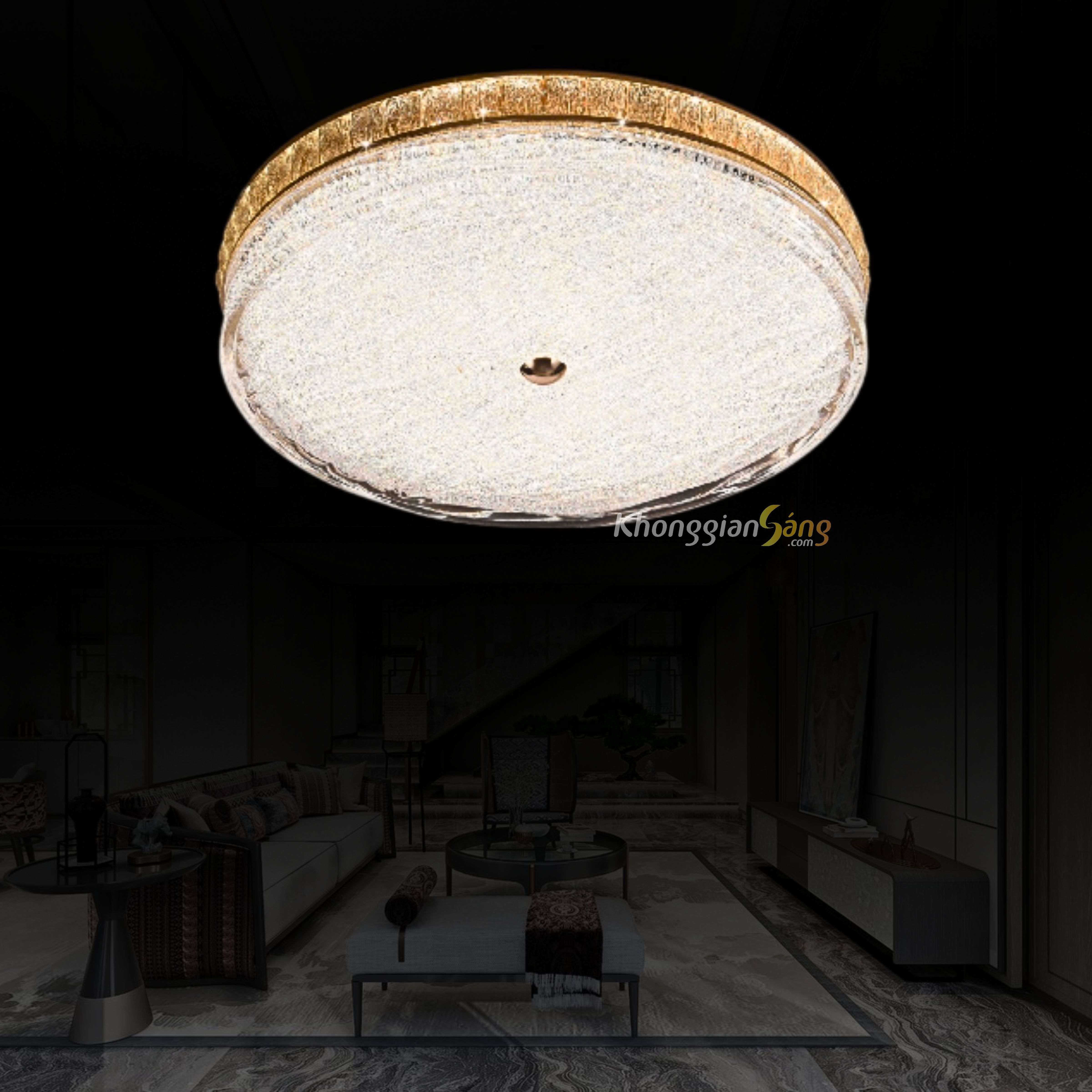 ĐÈN ỐP TRẦN (D500mm x H100mm) MO-1250