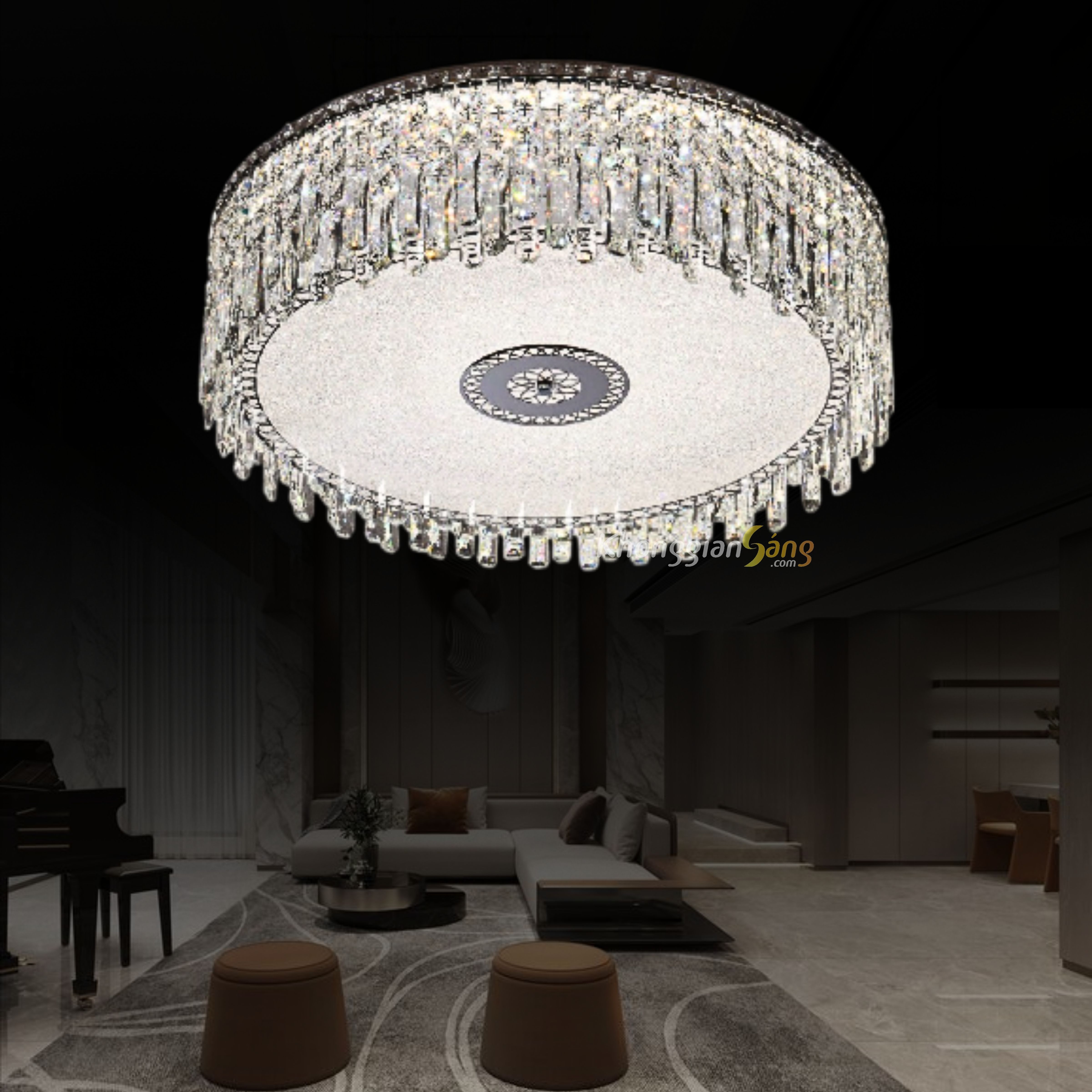 ĐÈN ỐP TRẦN (D600mm x H200mm) MO-1251