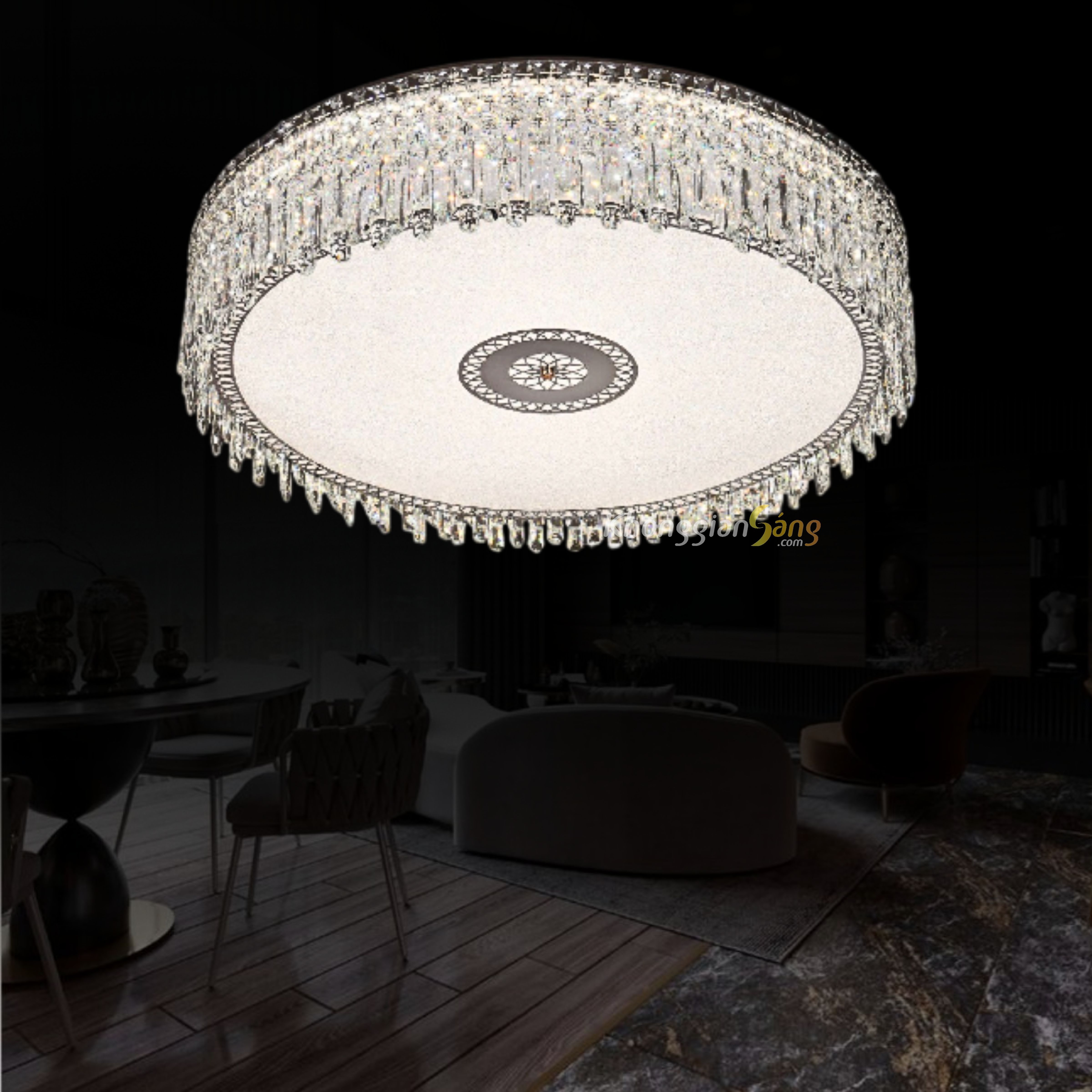 ĐÈN ỐP TRẦN (D800mm x H200mm) MO-1252