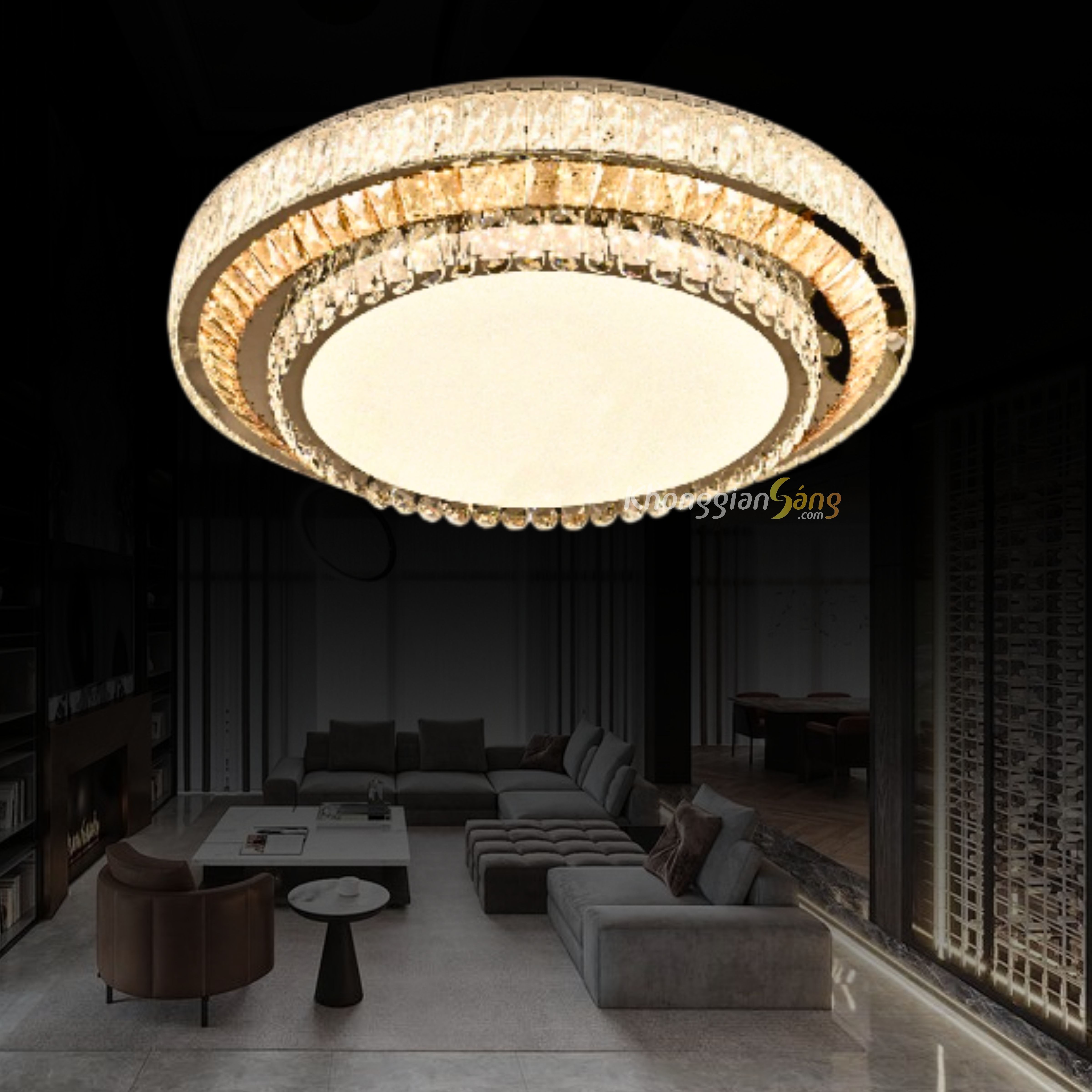 ĐÈN ỐP TRẦN (D750mm x H170mm) MO-1253