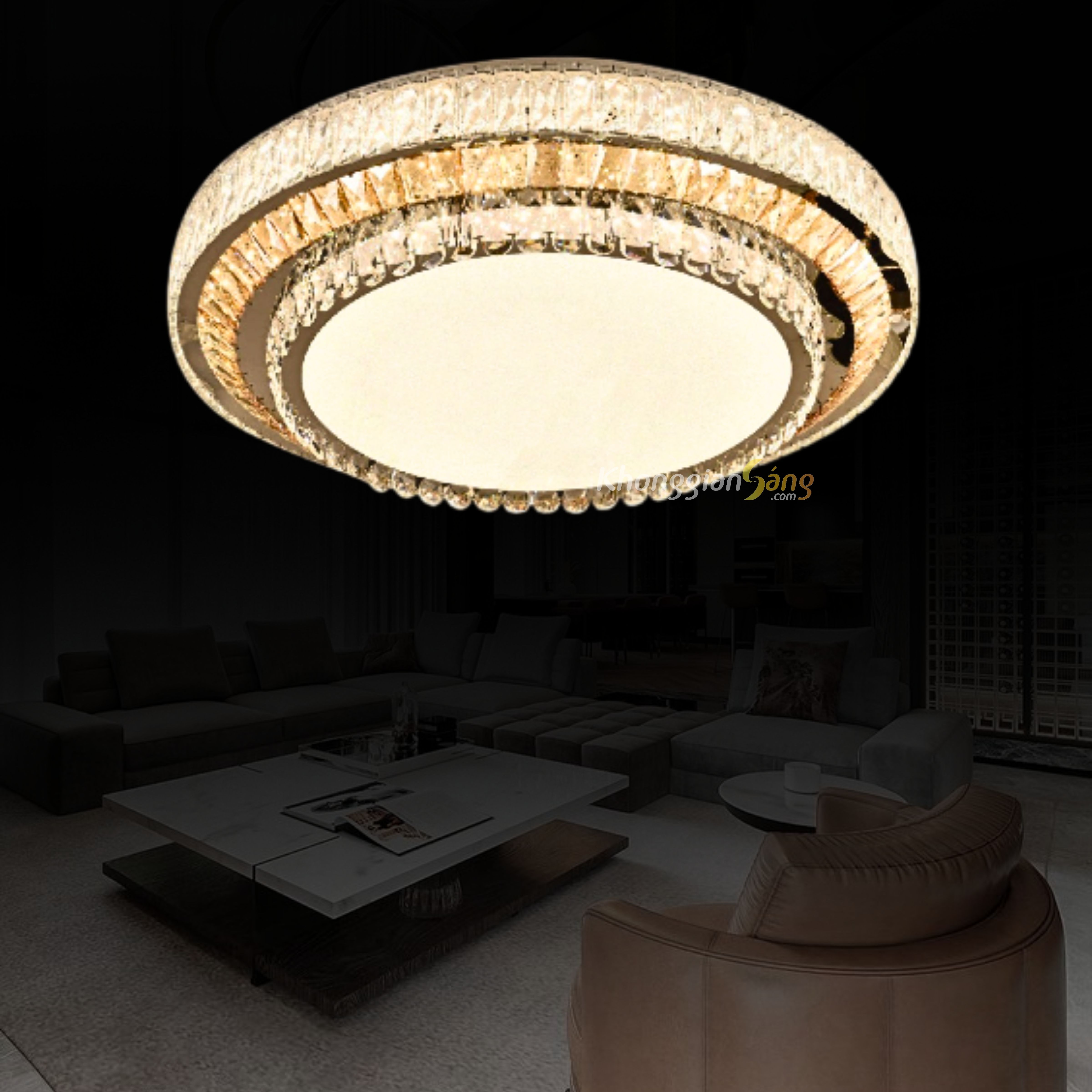 ĐÈN ỐP TRẦN (D950mm x H170mm) MO-1254