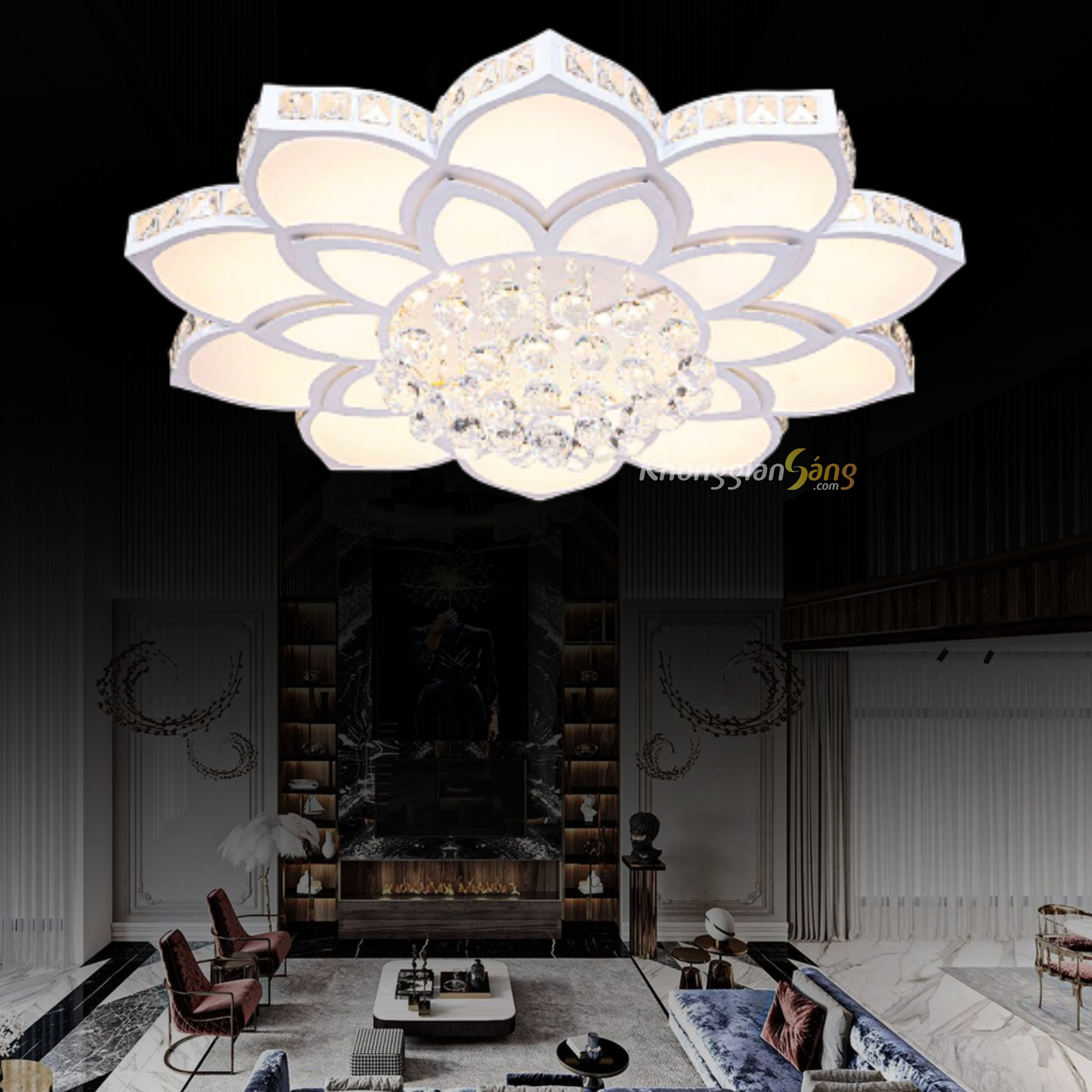 ĐÈN ỐP TRẦN (D900mm x H180mm) MO-9004