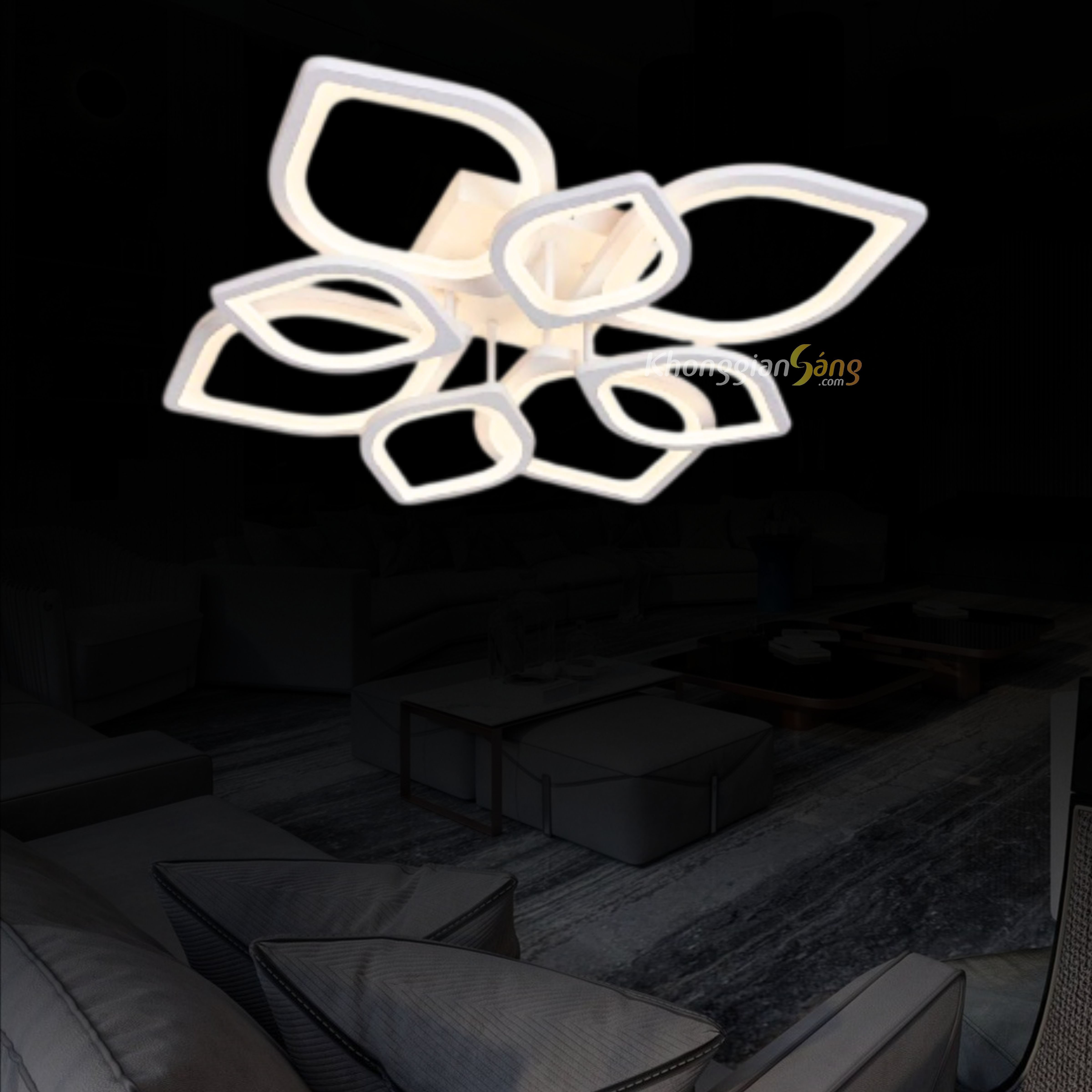 ĐÈN ỐP TRẦN (D550mm x H130mm) MO-924A-18