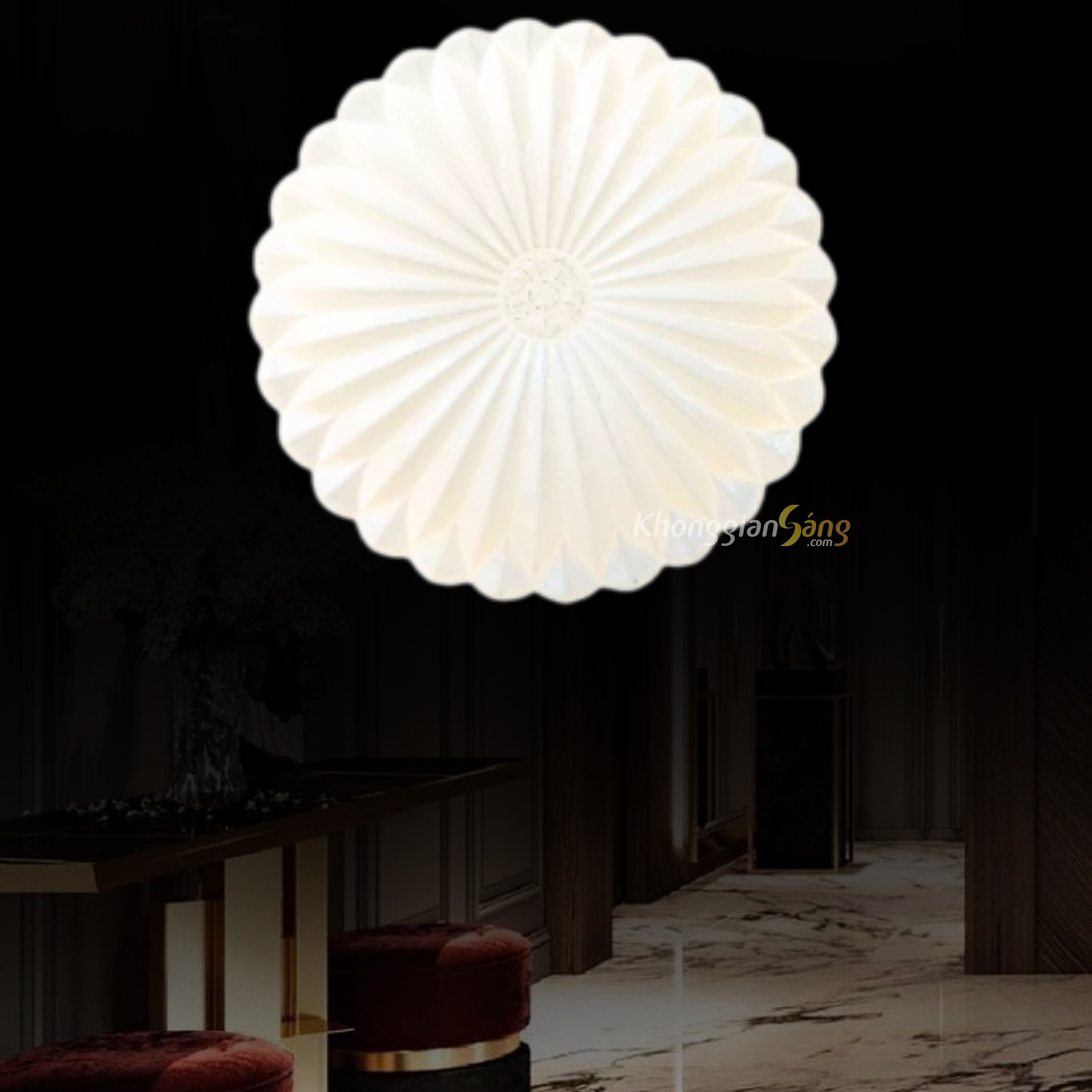 ĐÈN ỐP TRẦN (D400mm x H60mm) OP-1236