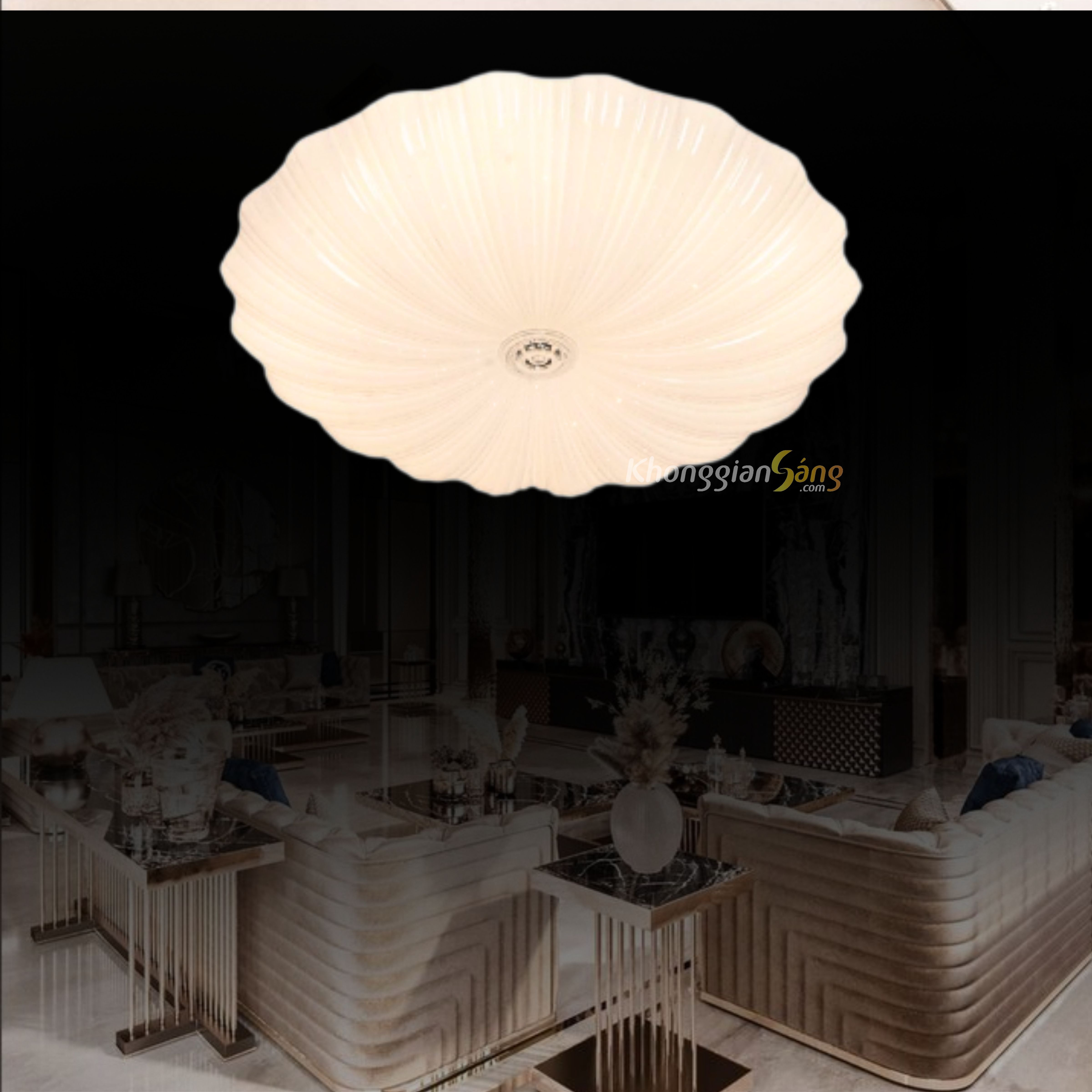 ĐÈN ỐP TRẦN (D500mm x H60mm) OP-1260