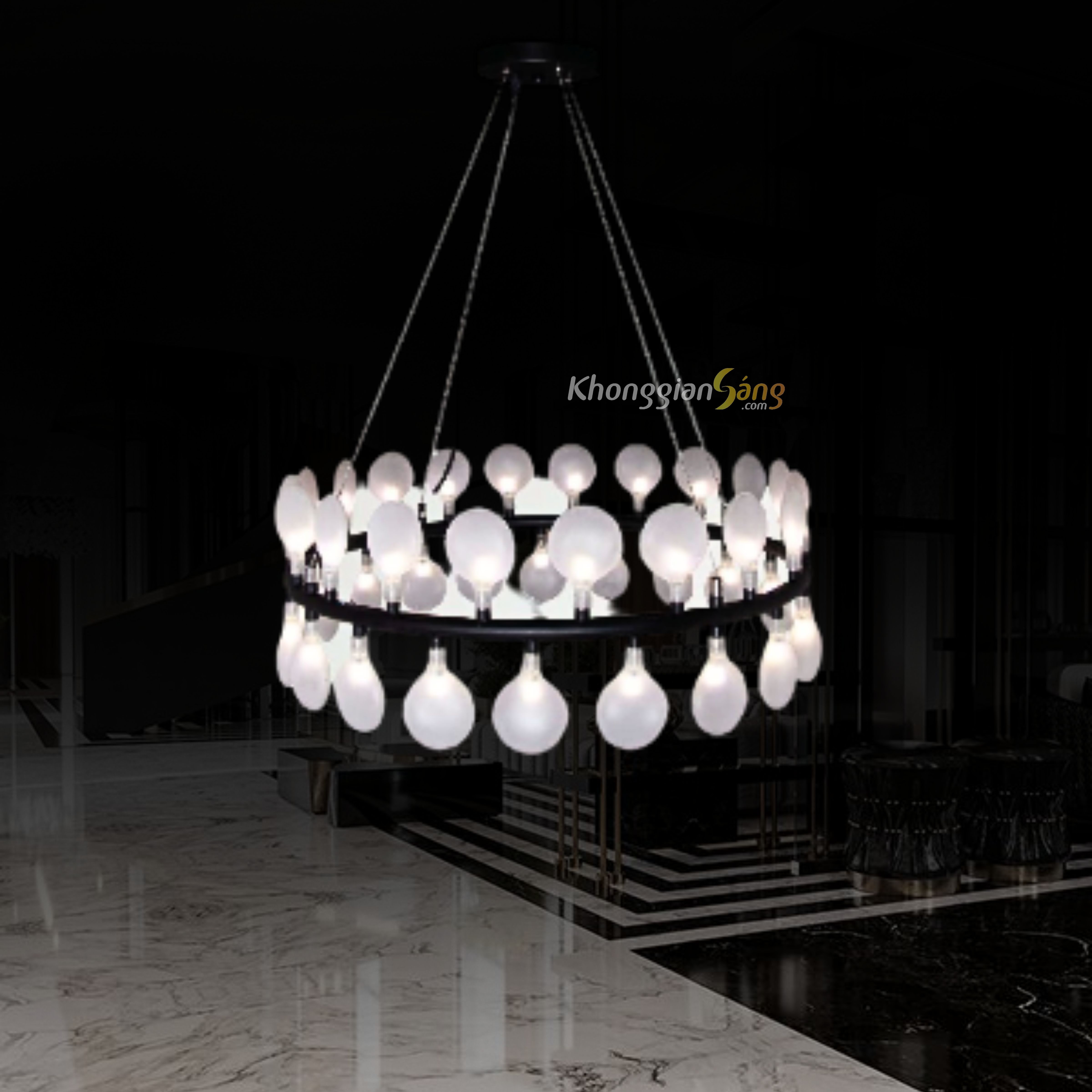 ĐÈN THẢ TRANG TRÍ (D600mm x H230mm) TH-27