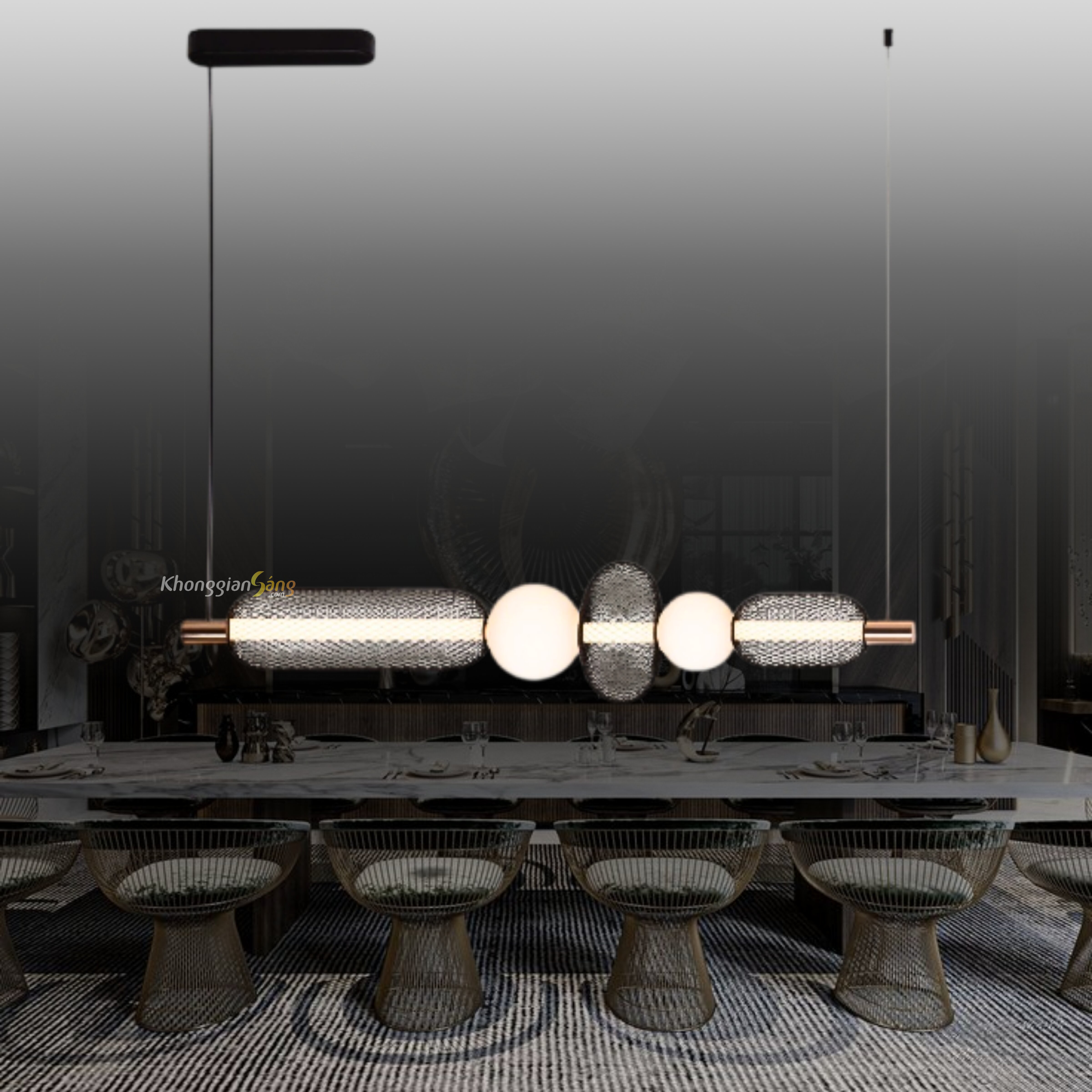 ĐÈN THẢ TRANG TRÍ (D1150mm x R220mm) TH-0804