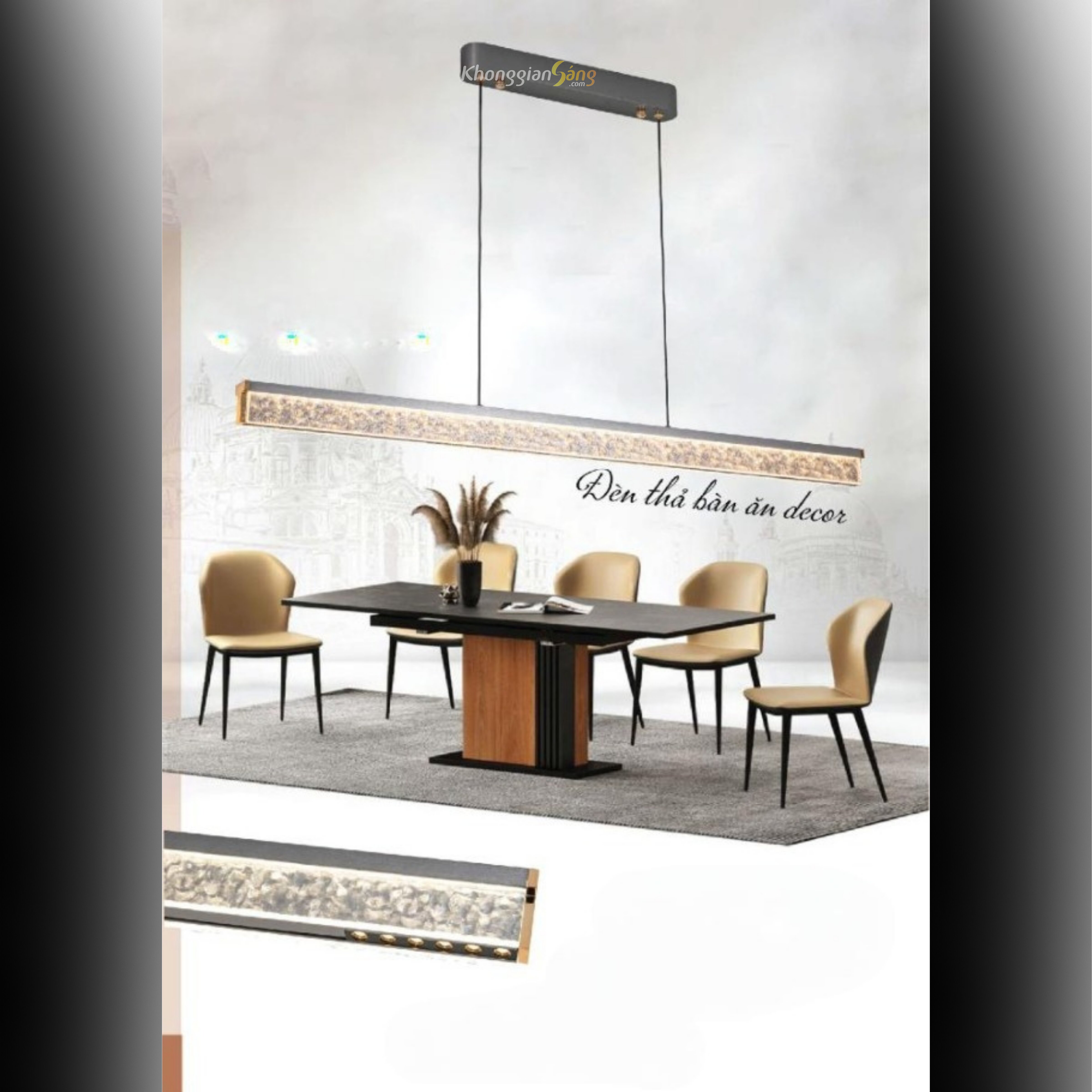ĐÈN THẢ TRANG TRÍ (D1200mm x H50mm) TH-0811