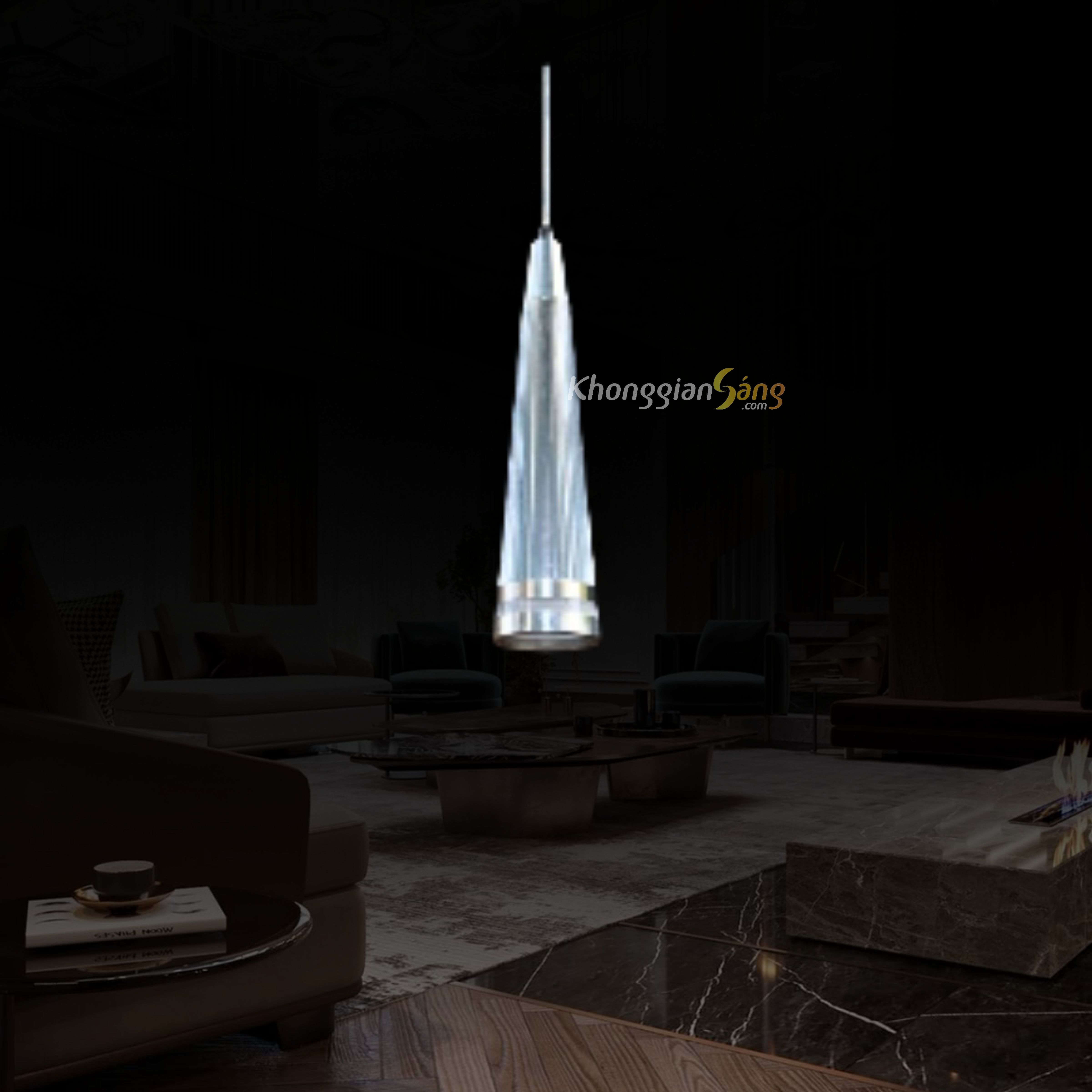 ĐÈN THẢ TRANG TRÍ (D65mm x H265mm) TH-16