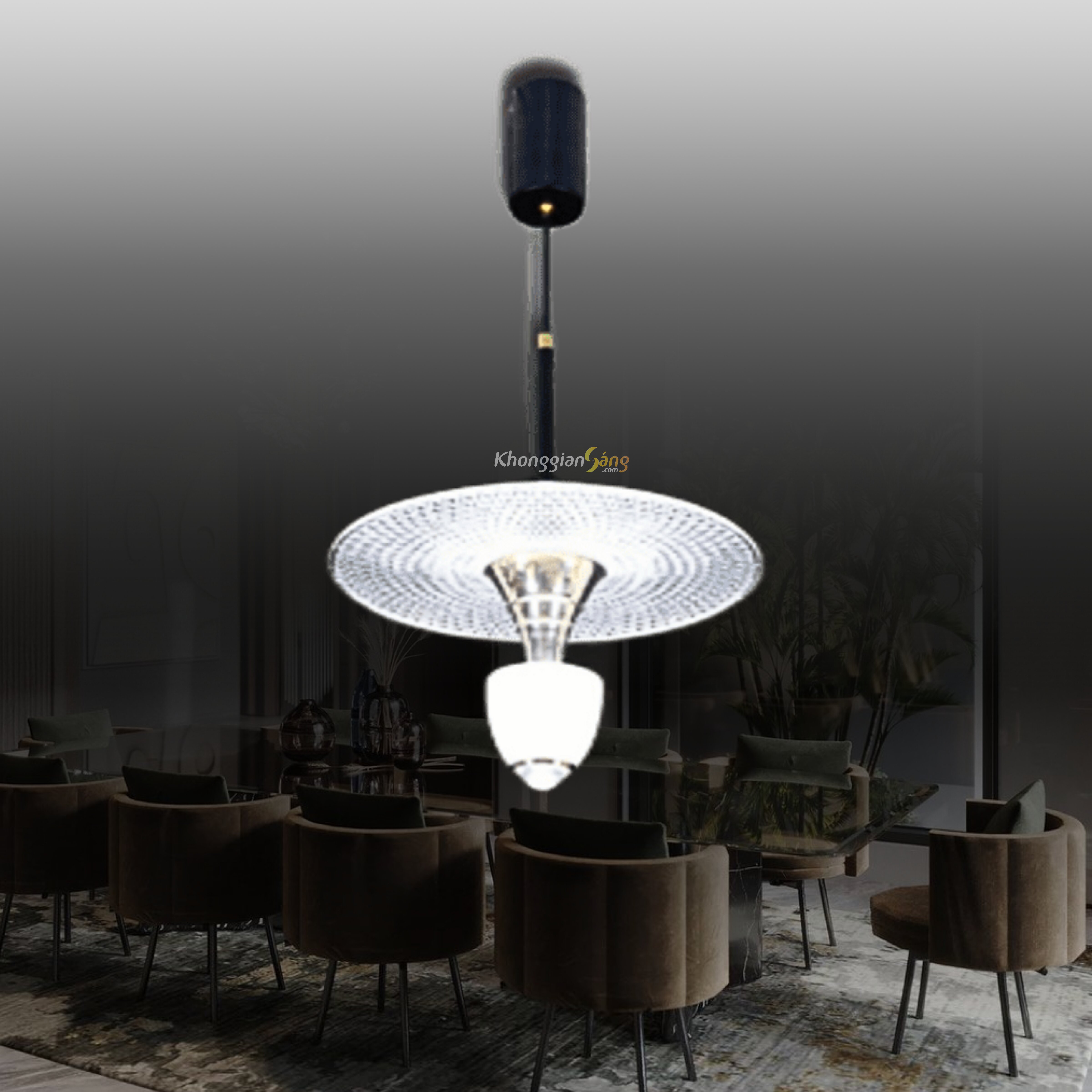 ĐÈN THẢ TRANG TRÍ (D300mm x H900mm) TH-8142-23