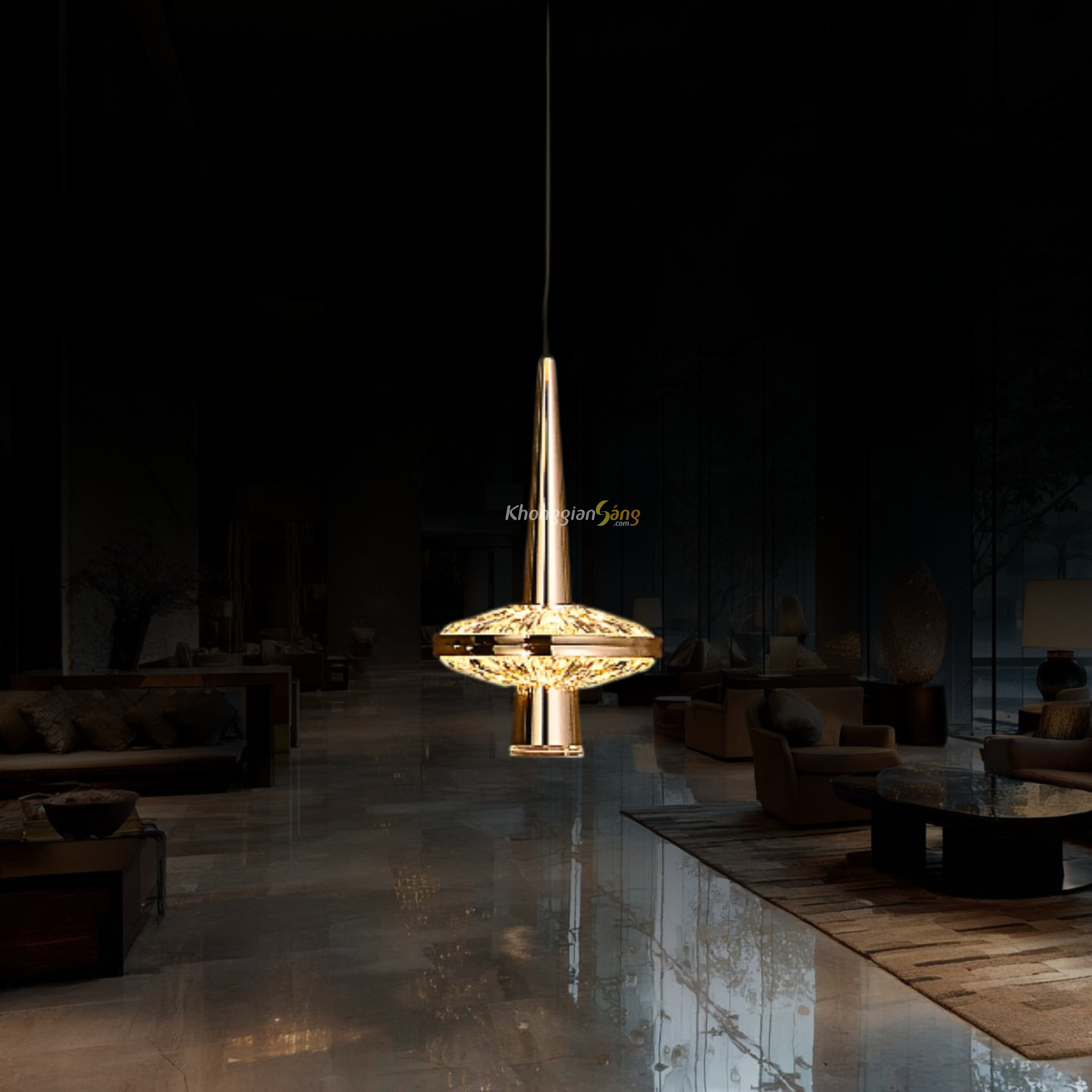 ĐÈN THẢ TRANG TRÍ (D150mm x H280mm) TH-8341-26