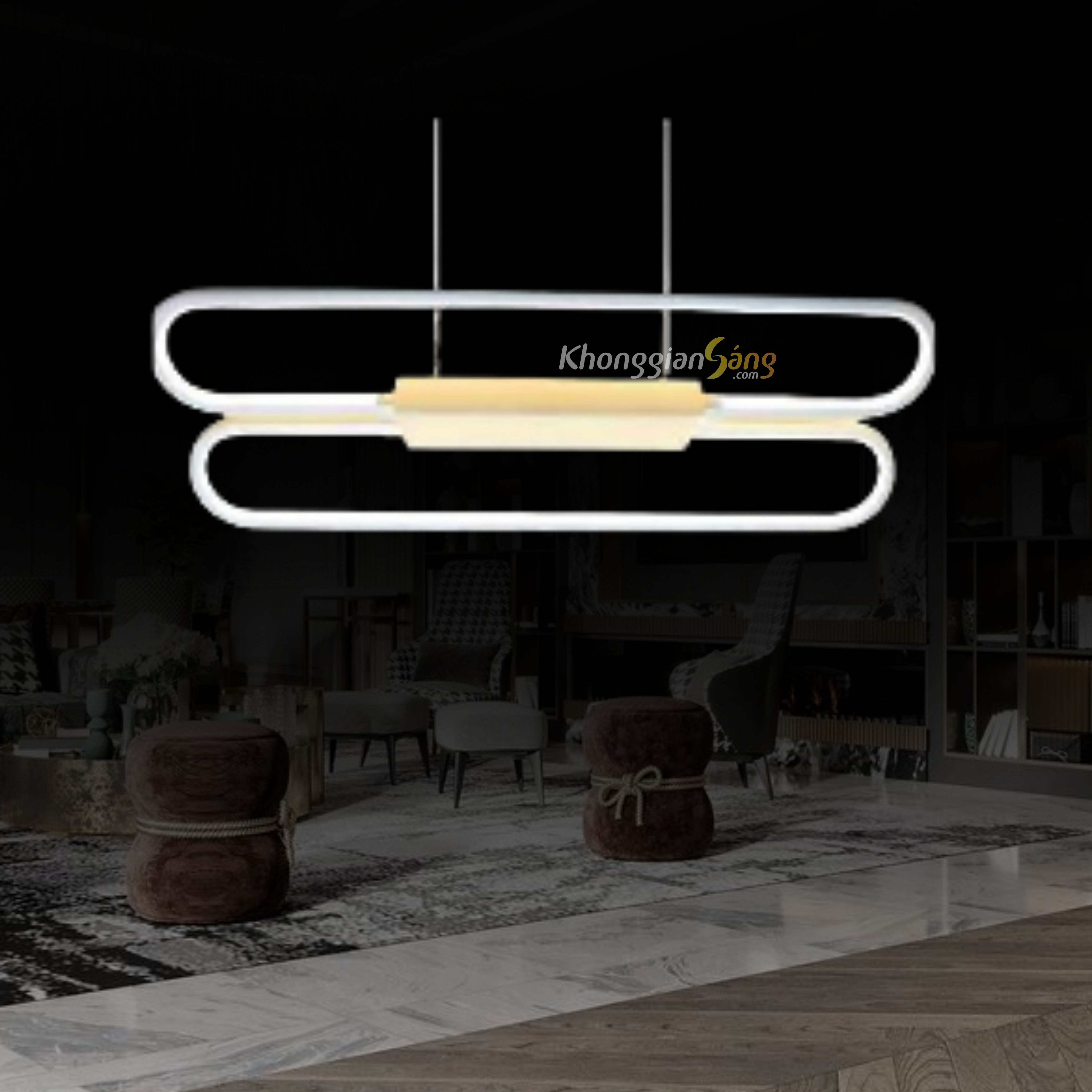 ĐÈN THẢ TRANG TRÍ (D800mm x H1000mm) TH-842-18