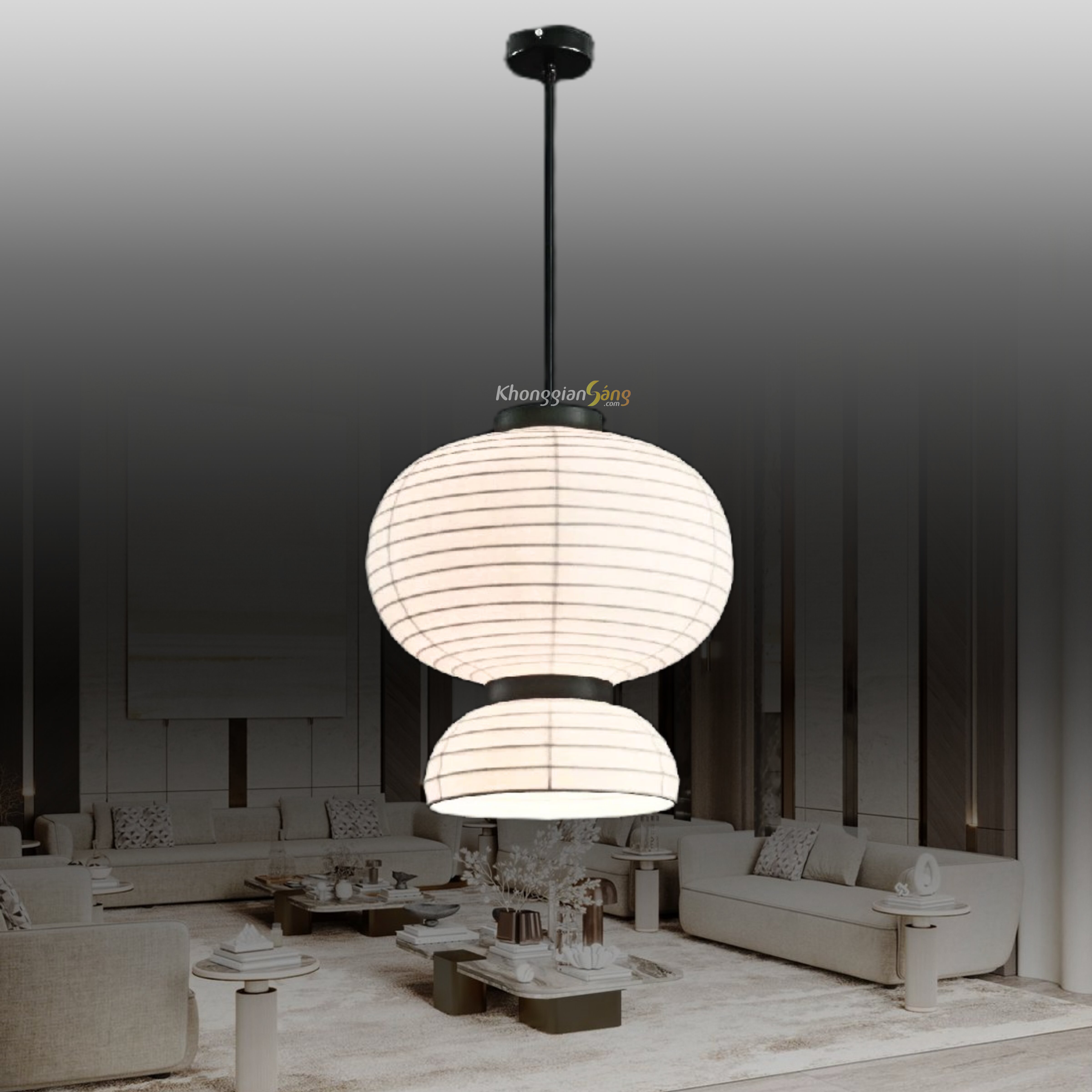 ĐÈN THẢ TRANG TRÍ (D500mm x H500mm) THCN 015