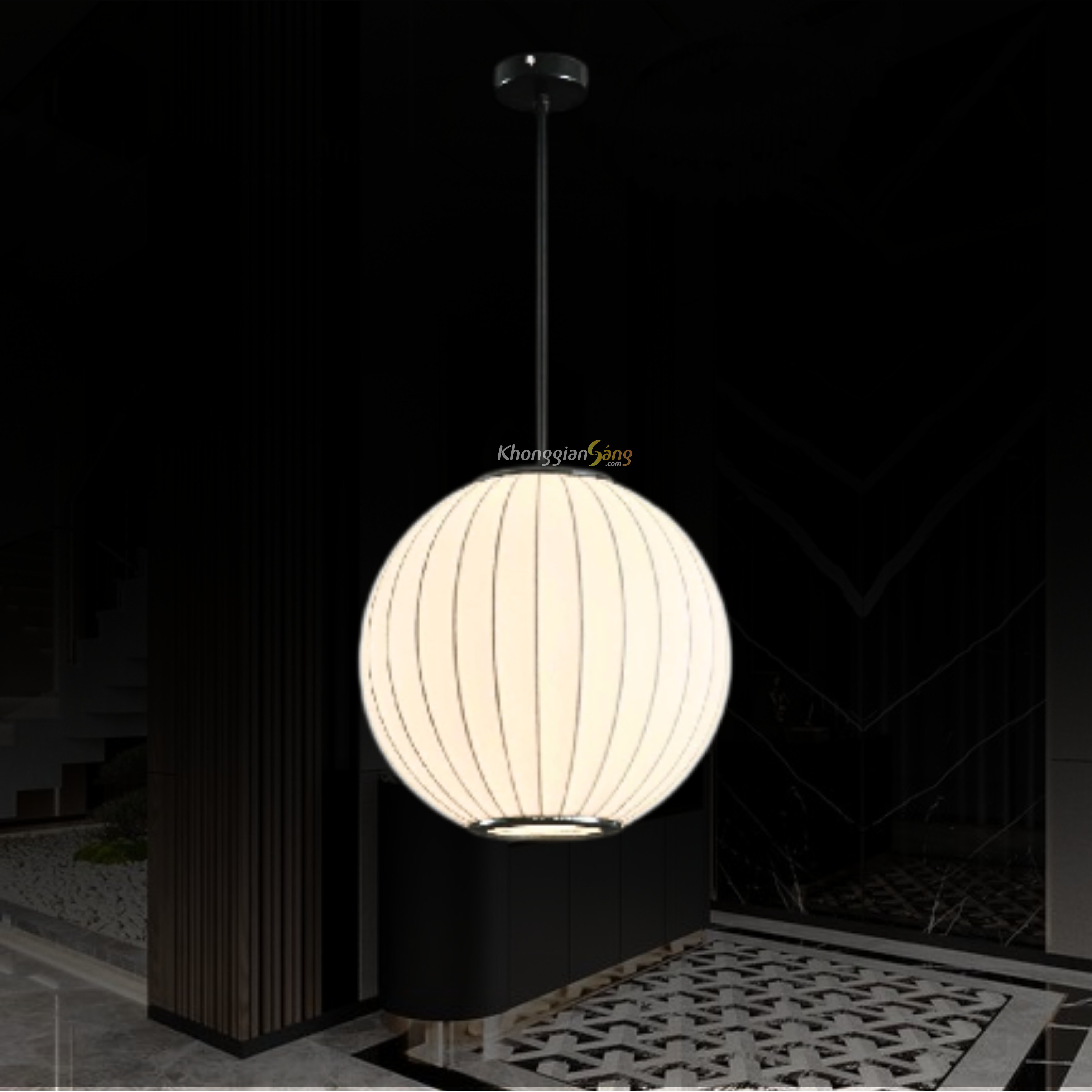 ĐÈN THẢ TRANG TRÍ (D330mm x H310mm) THCN 017