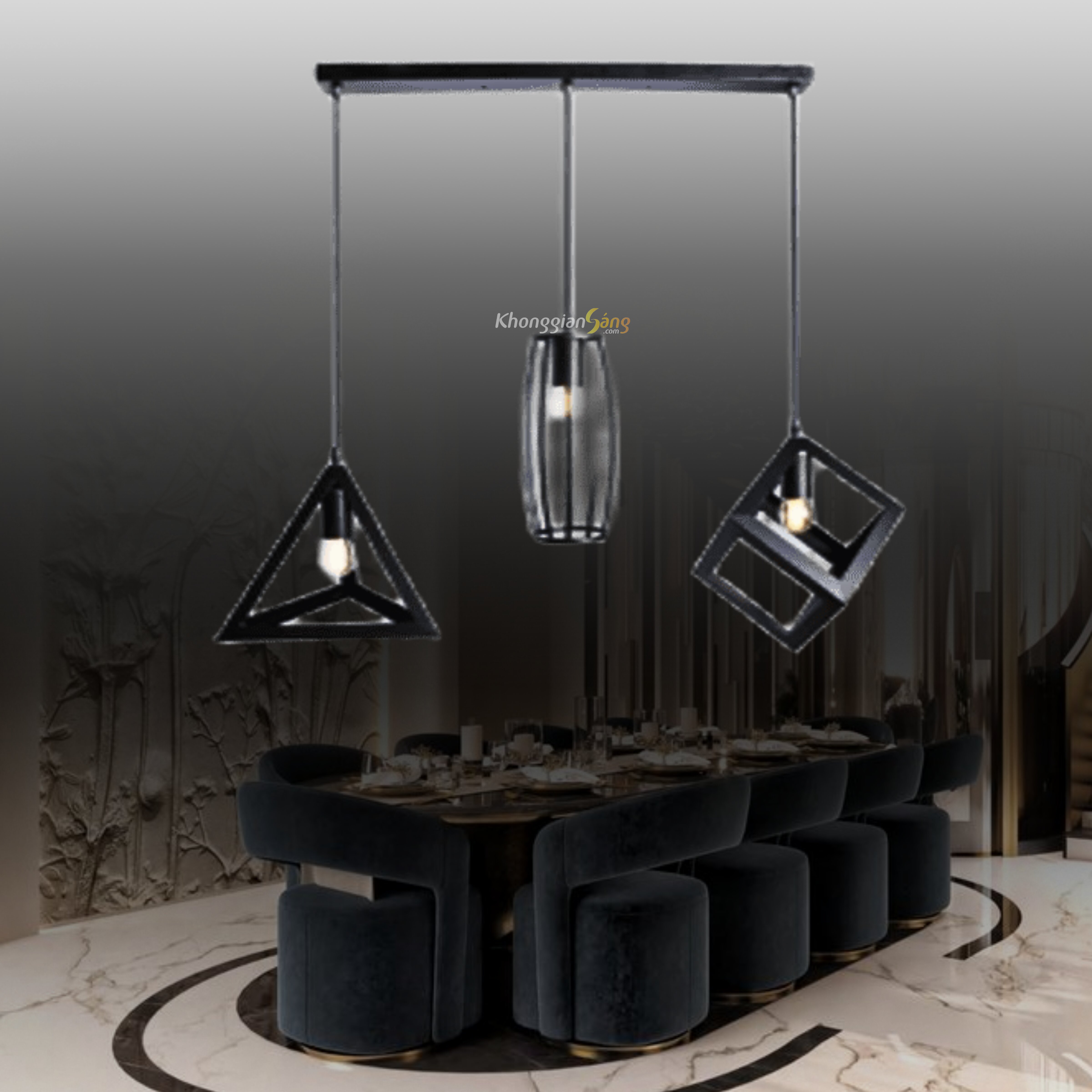 ĐÈN THẢ TRANG TRÍ (N600mm x H900mm) TH-04-24