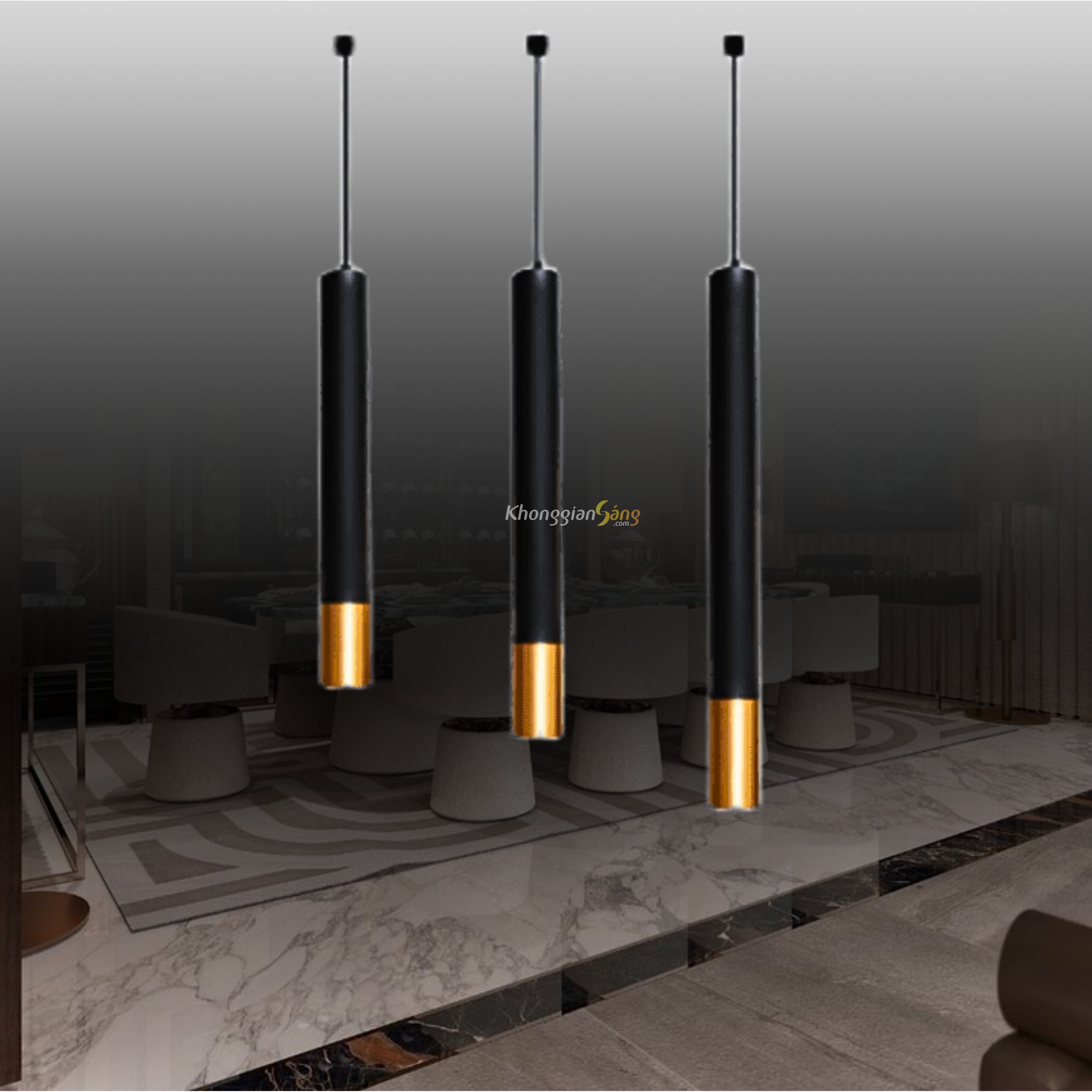 ĐÈN THẢ TRANG TRÍ (D60mm x H400mm) THCN 126-21