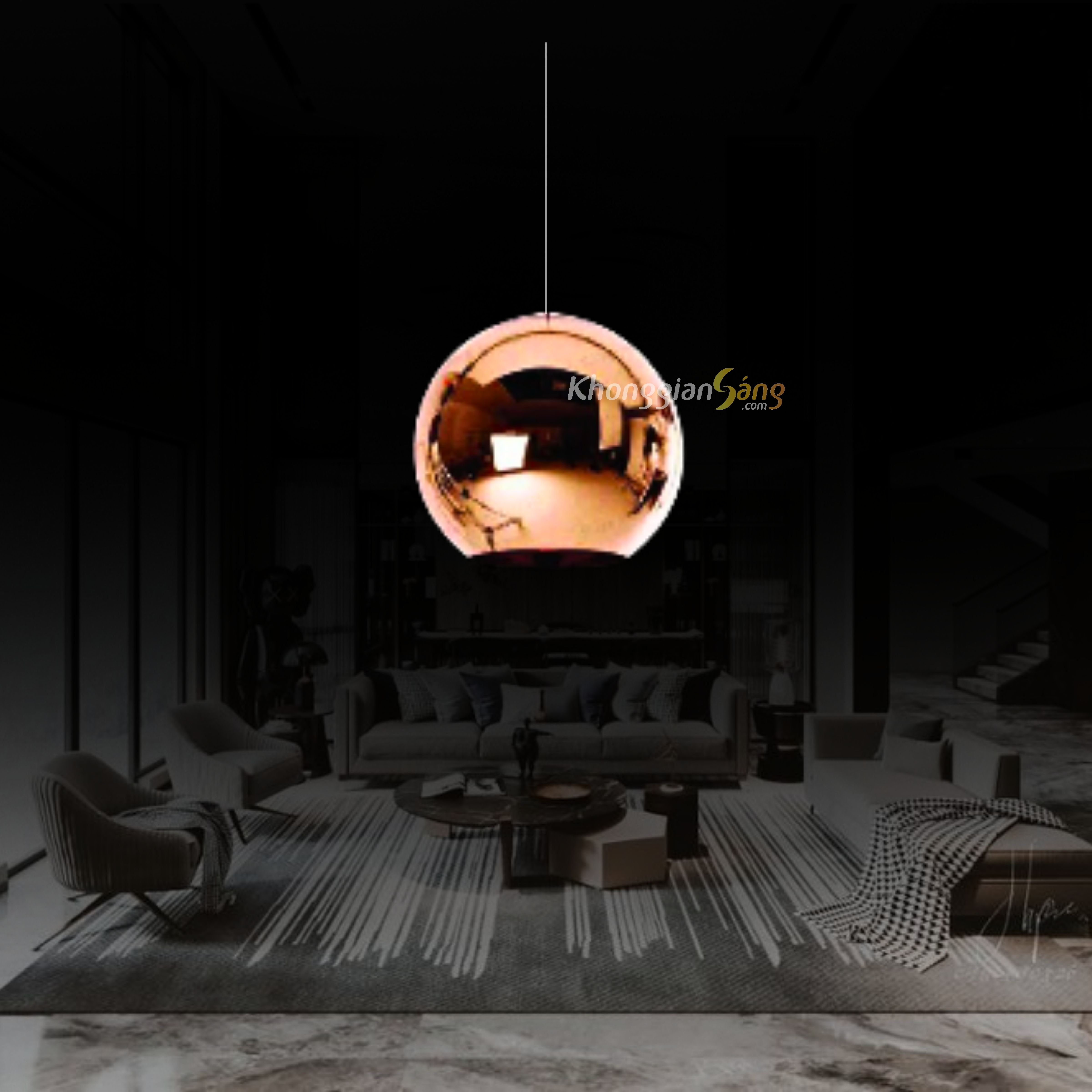 ĐÈN THẢ TRANG TRÍ (D150mm) THCN 194