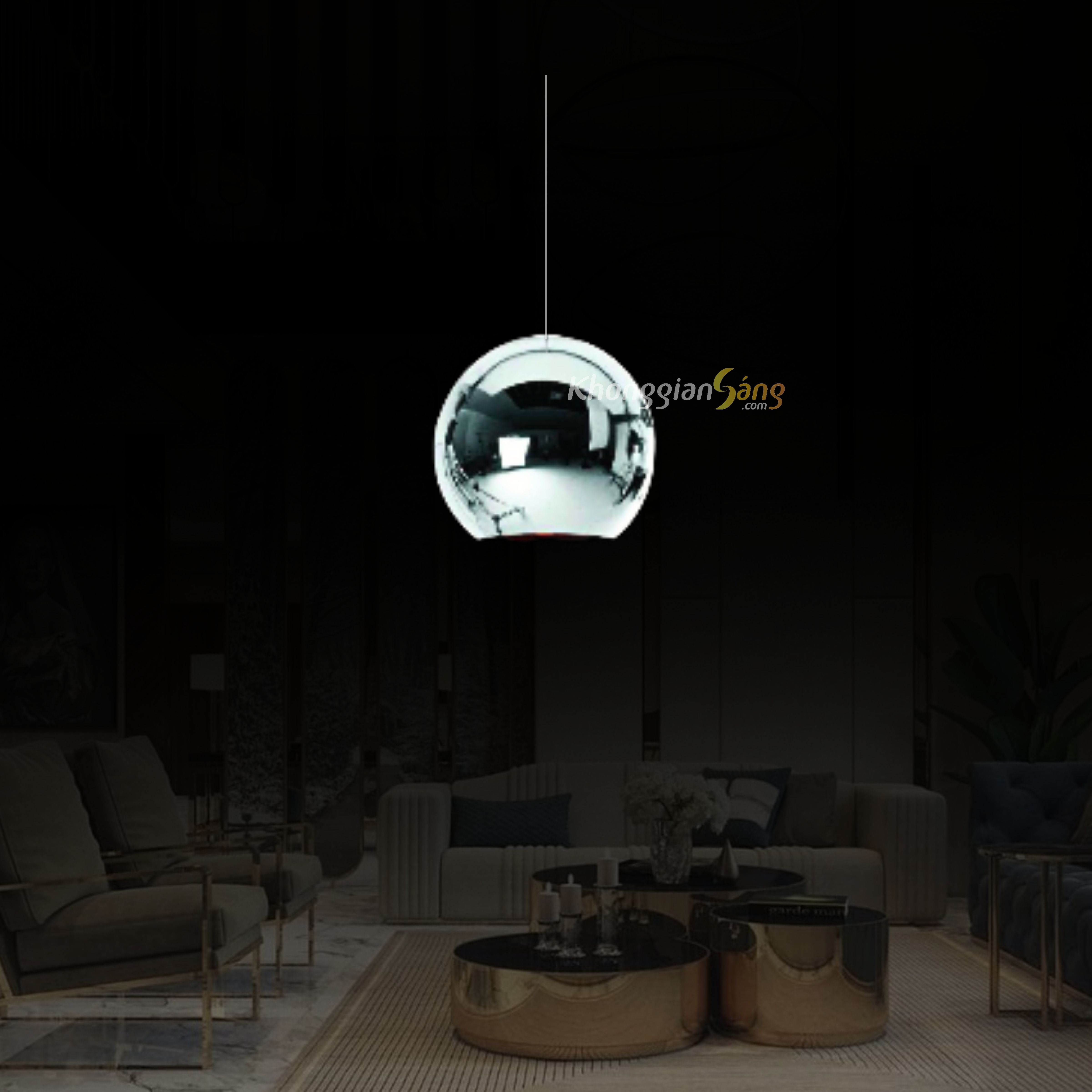 ĐÈN THẢ TRANG TRÍ (D400mm) THCN 196