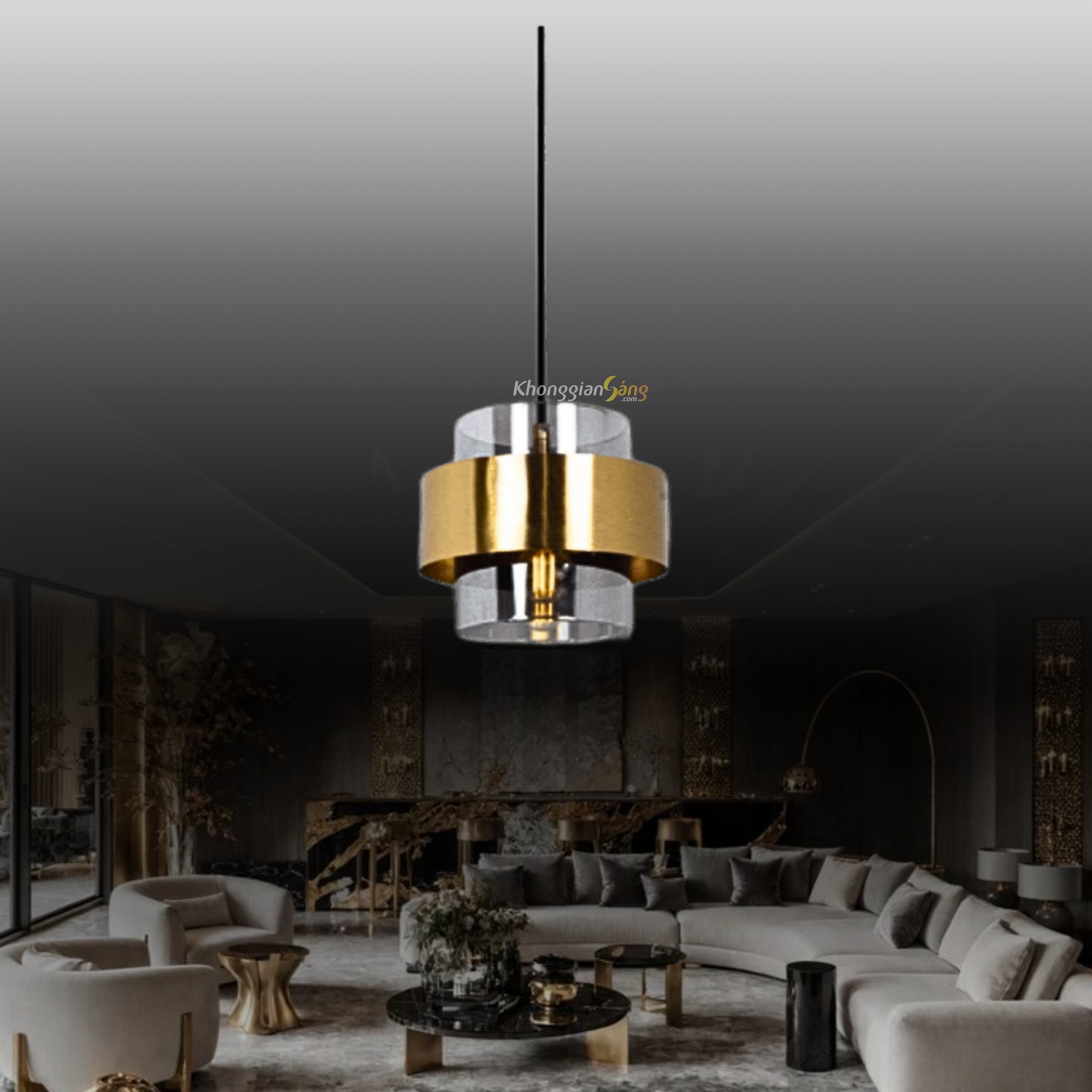 ĐÈN THẢ TRANG TRÍ (D247mm x H900mm) THCN 247