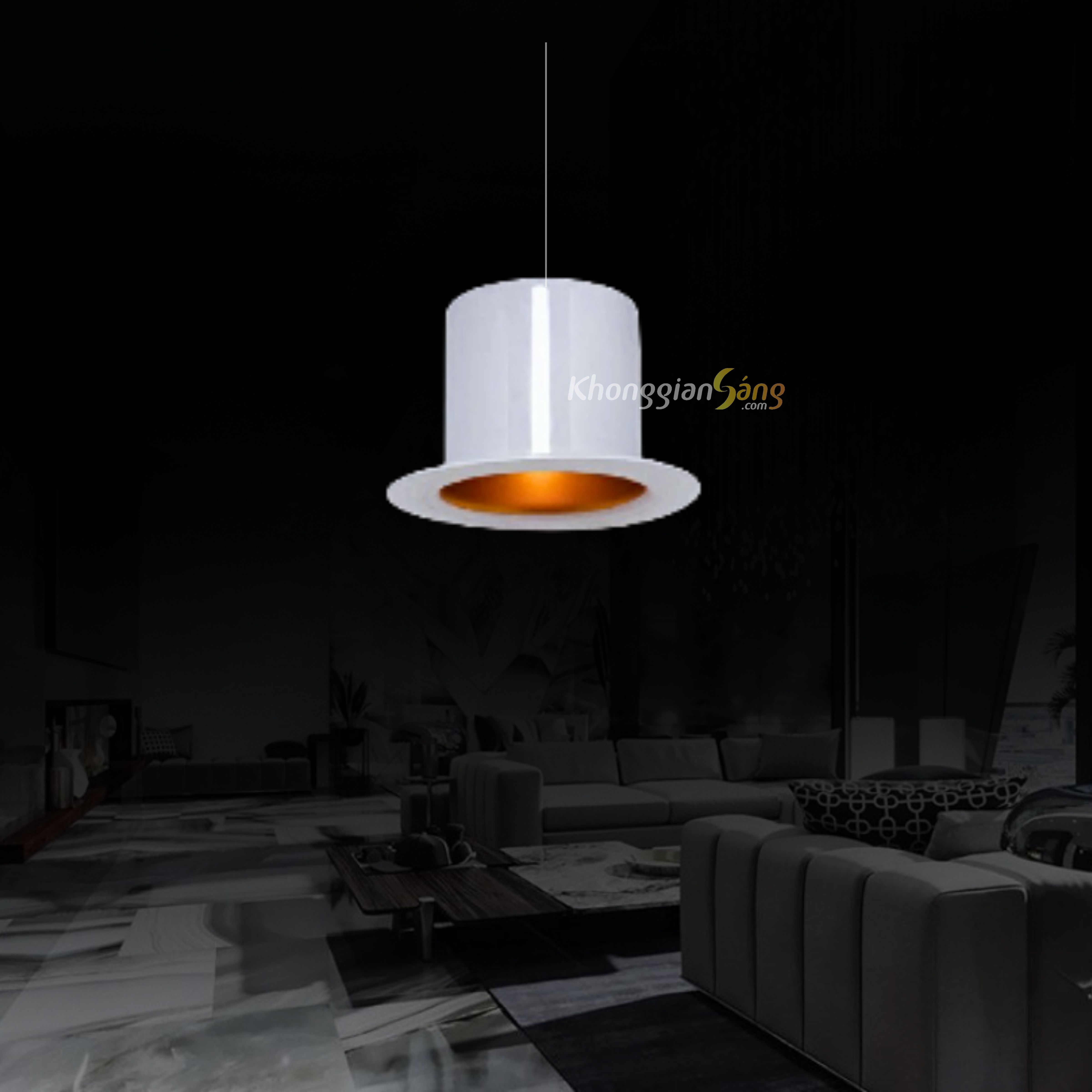 ĐÈN THẢ TRANG TRÍ (D250mm x H110mm) THCN 24/B