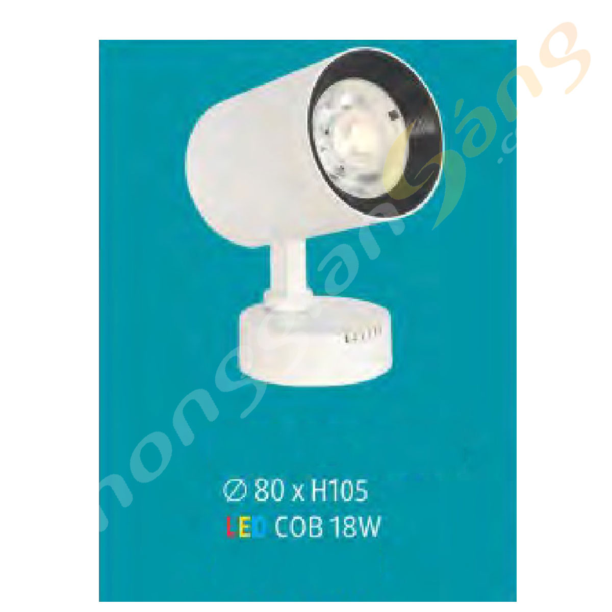 ĐÈN CHIẾU ĐIỂM (D80mm x H105mm) KGP-16A