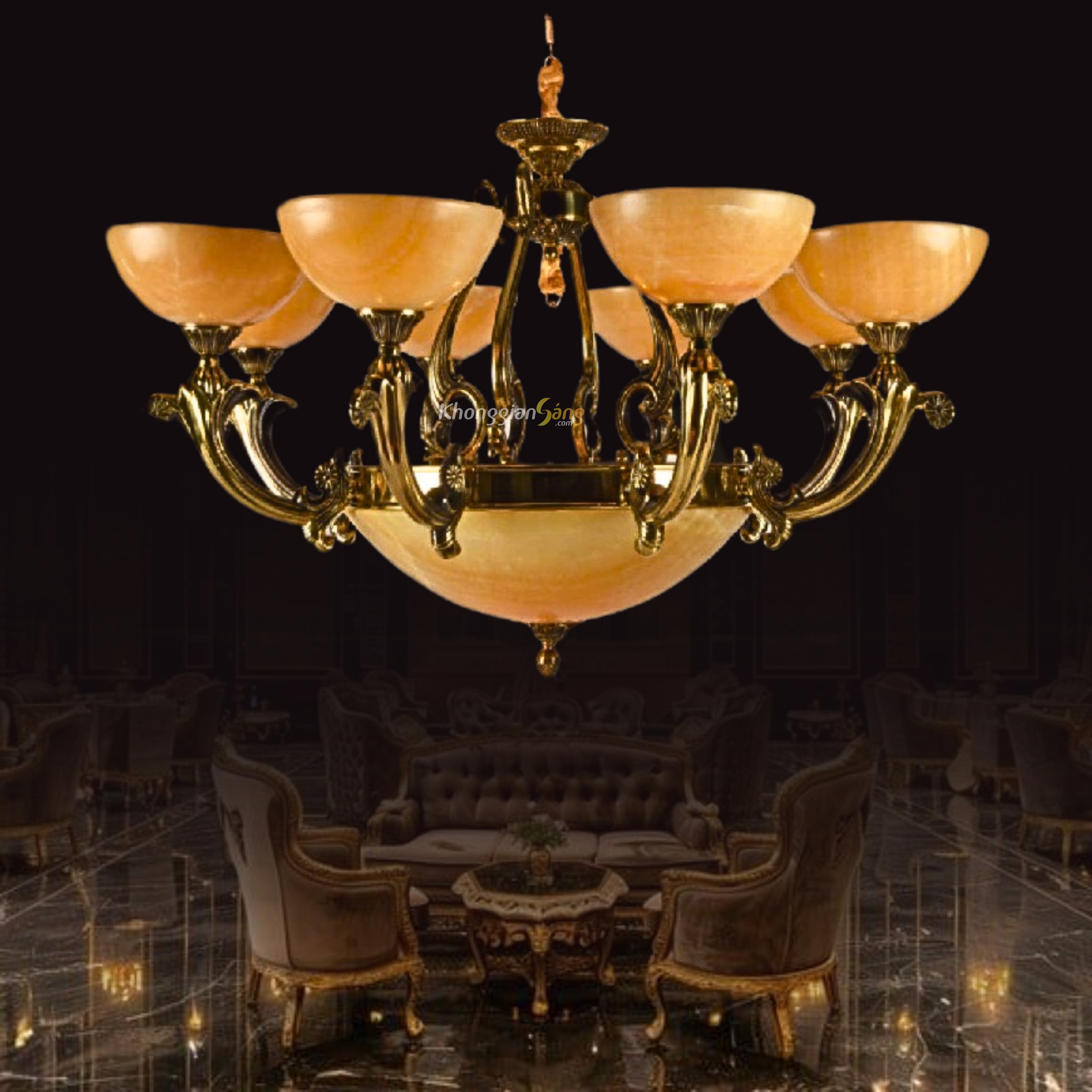 Đèn Chùm Trang Trí Điểm Nhấn Sang Trọng Cho Không Gian Sống Hiện Đại