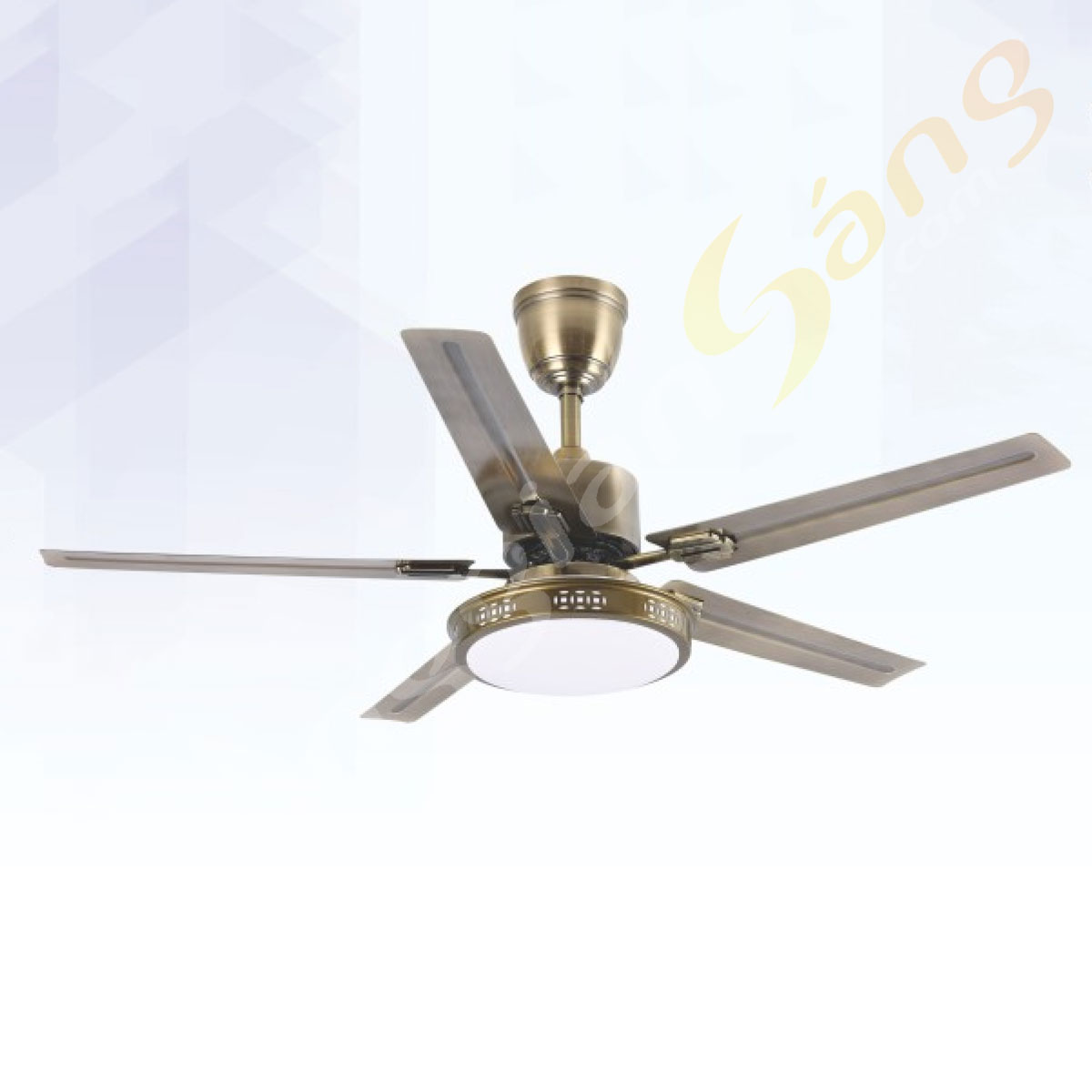 ĐÈN QUẠT CÁNH SẮT (D1300mm x H600mm) KGQ-2828