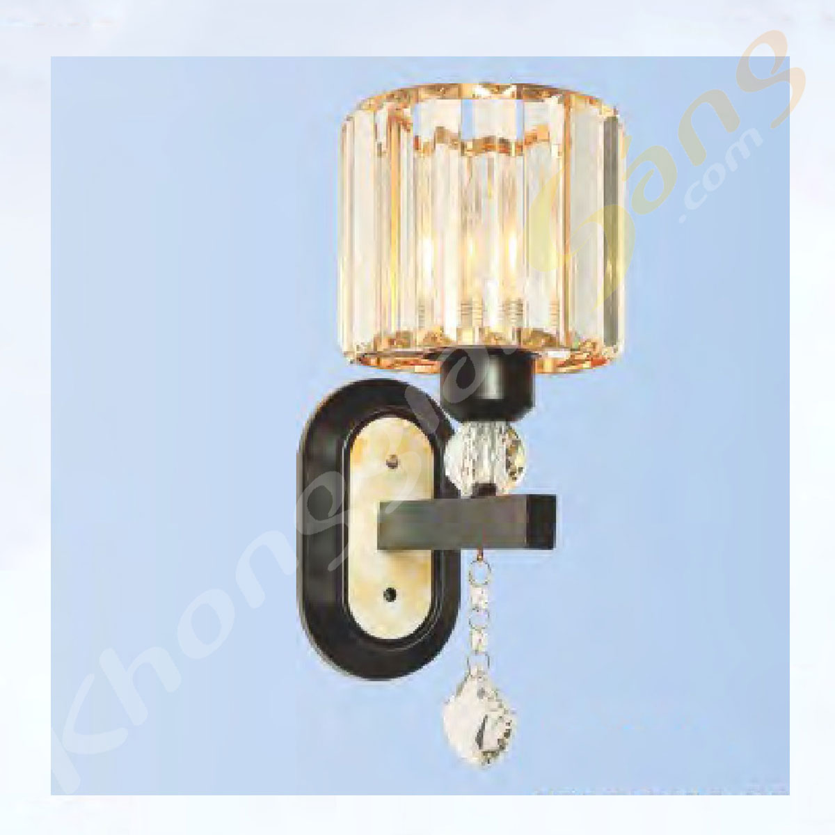 ĐÈN TƯỜNG PHA LÊ (D200mm x W130 x H300mm) KGV-6670