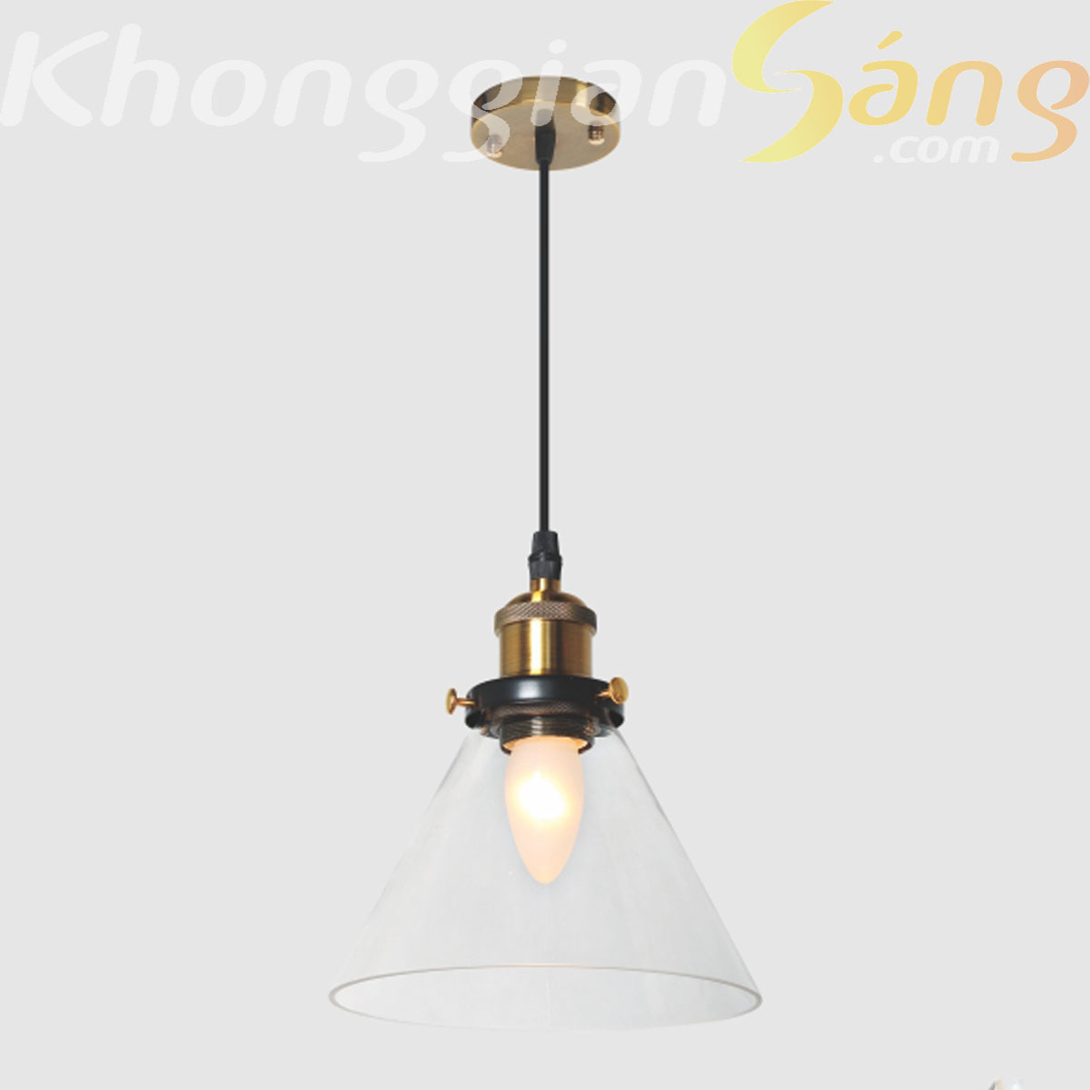 ĐÈN THẢ DECOR (PHI 190mm x H800mm) KTD-DT768A