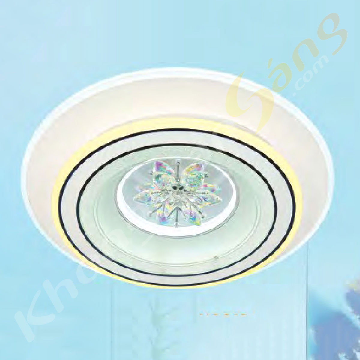 ĐÈN ỐP TRẦN LED (D500mm x H80mm) KGC-819