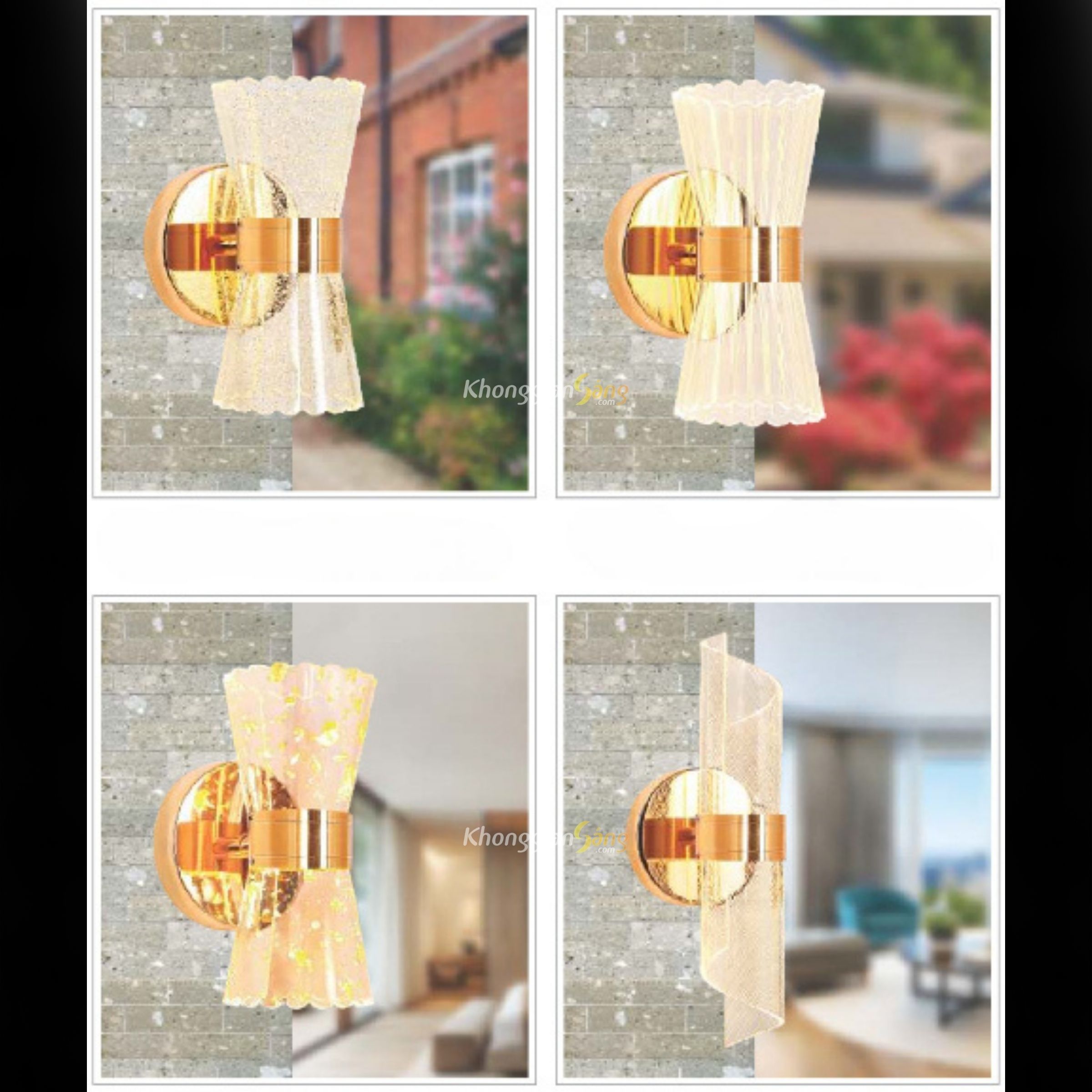 ĐÈN TƯỜNG CỔ ĐIỂN NV 261 - NV 258 - NV 259 - NV 262